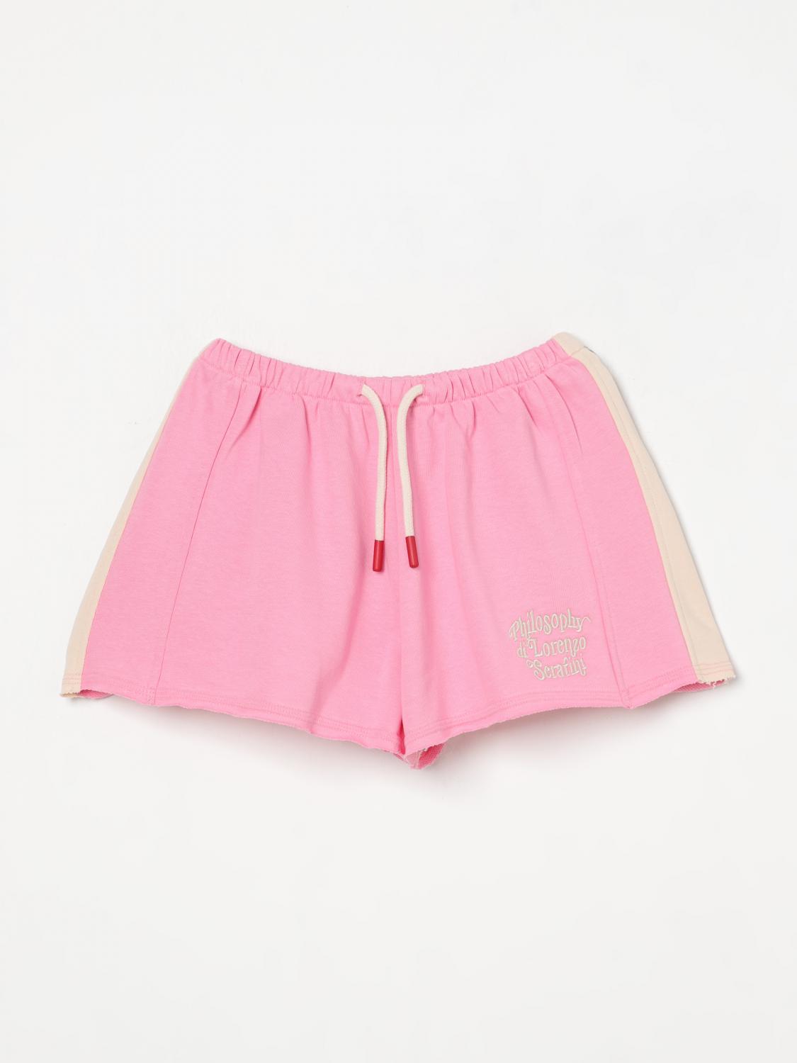 Philosophy Di Lorenzo Serafini Short  Kids Color Fuchsia In Fuchsia