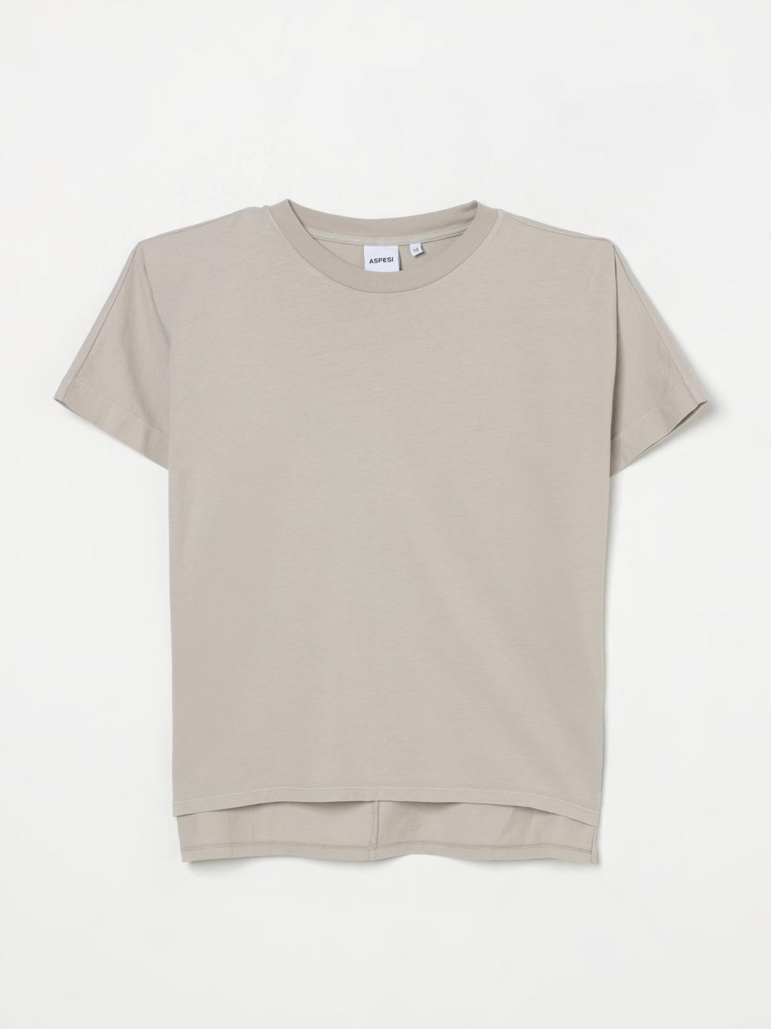 Aspesi T-shirt Kids Color Grey In Grey