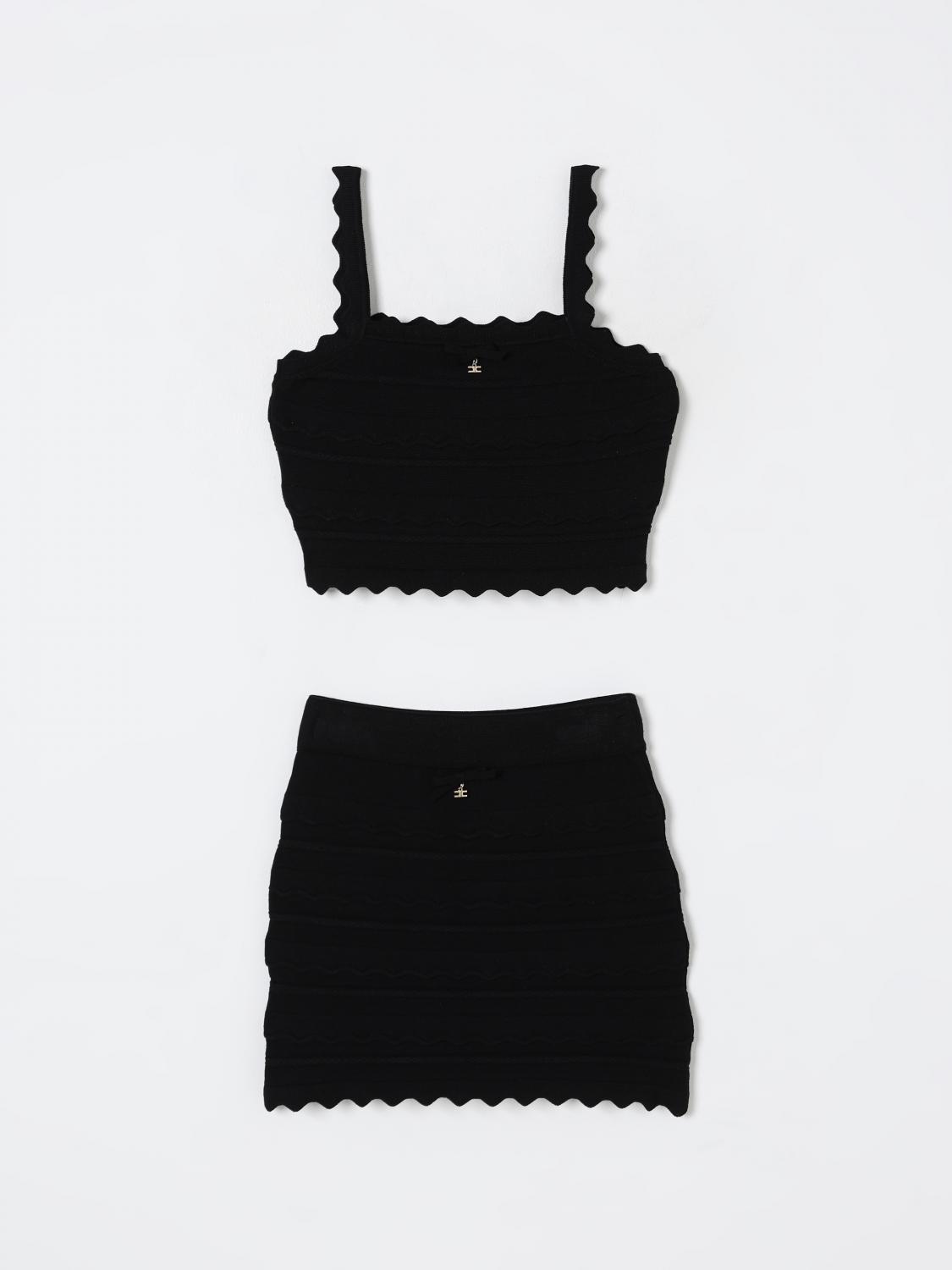 ELISABETTA FRANCHI LA MIA BAMBINA CO-ORDS ELISABETTA FRANCHI LA MIA BAMBINA KIDS COLOR BLACK G68041002
