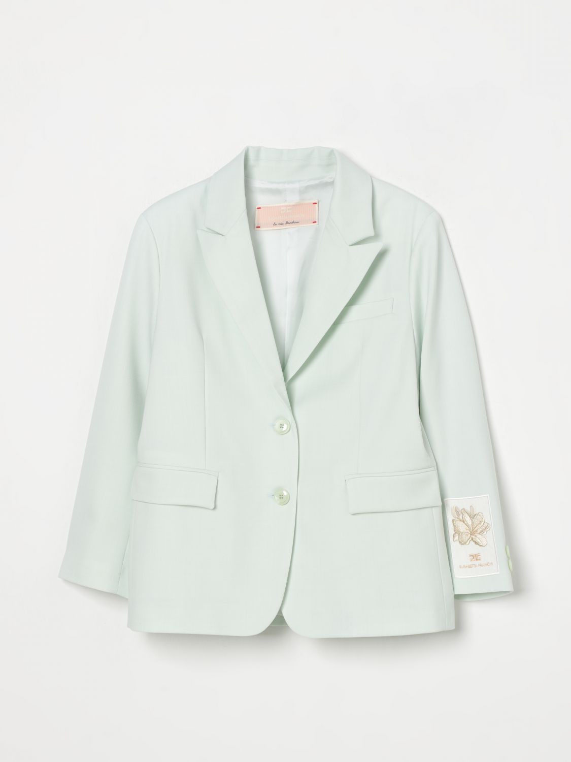 Elisabetta Franchi La Mia Bambina Blazer  Kids Color Green In Green