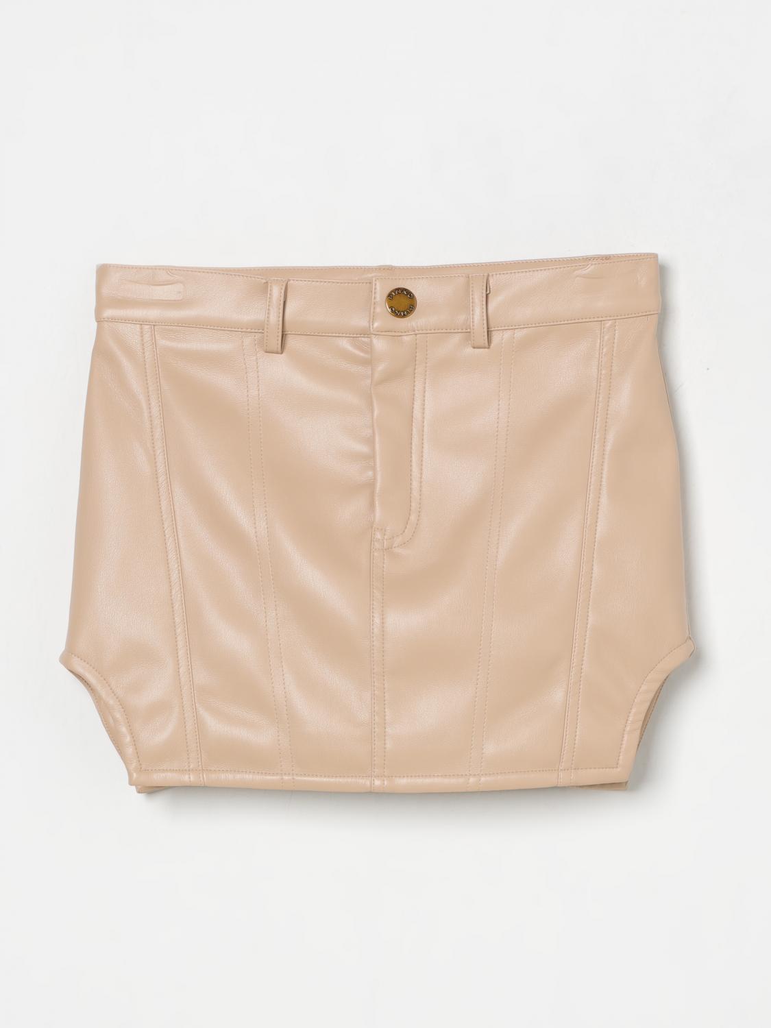 Pinko Skirt Kids Color Beige In Beige