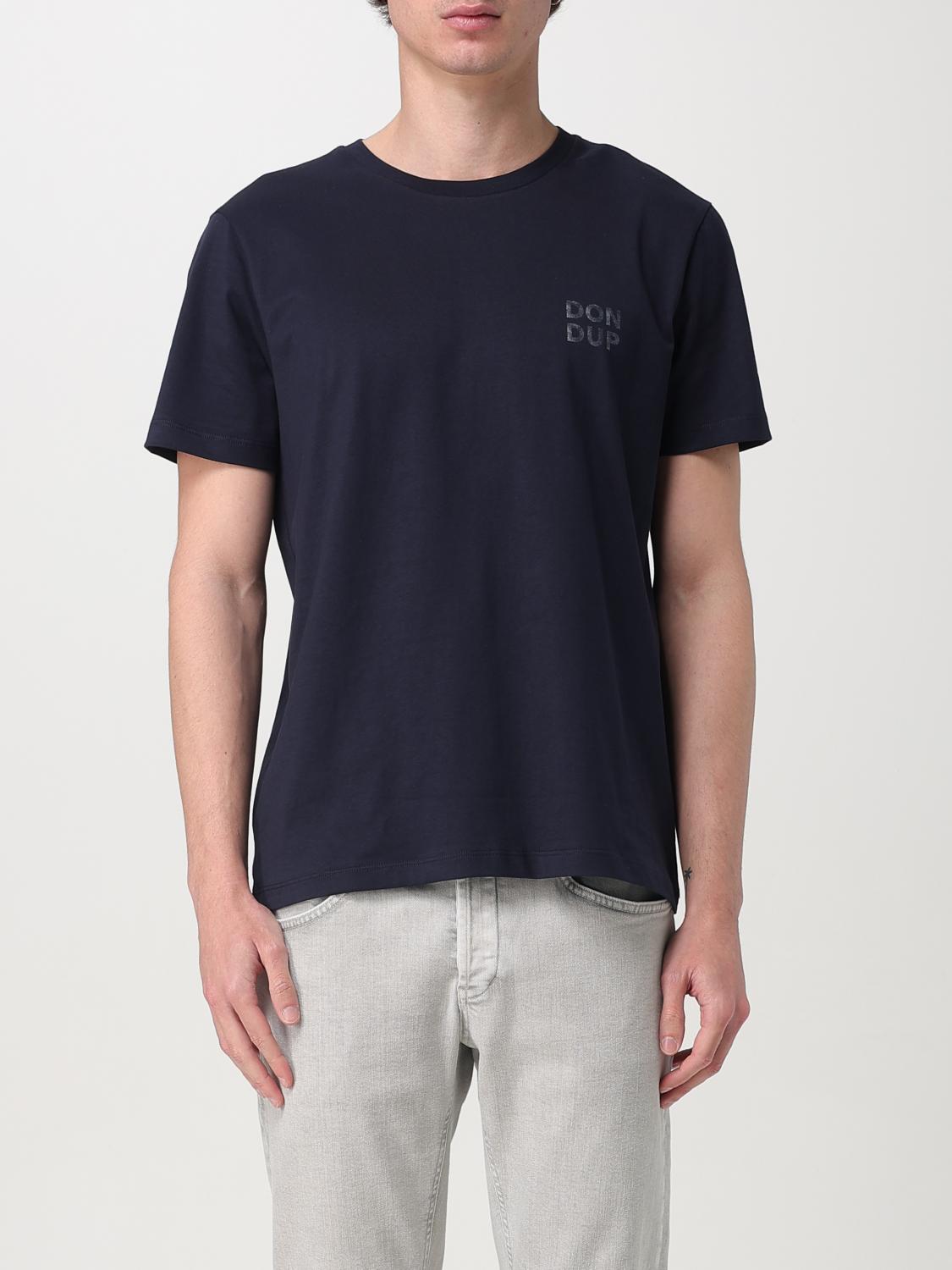 DONDUP T-SHIRT DONDUP MEN COLOR BLUE G68102009