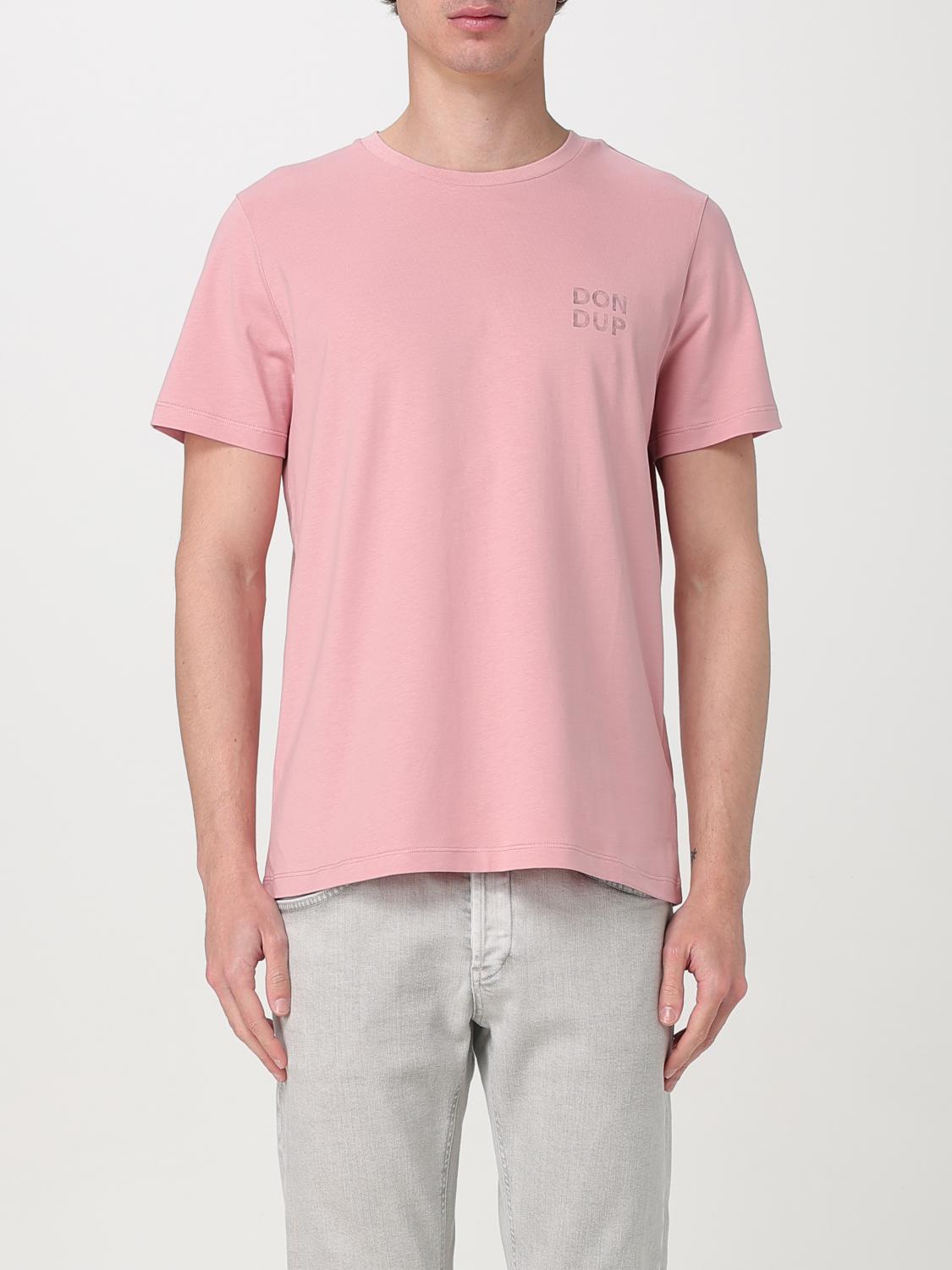 Dondup T-shirt Men Color Pink In Pink
