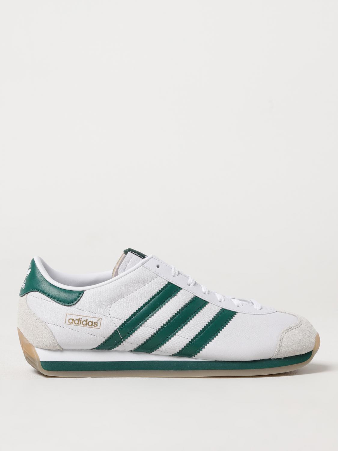 Adidas Originals Japan Country Sneakers Low-top Rubber Stripes In White