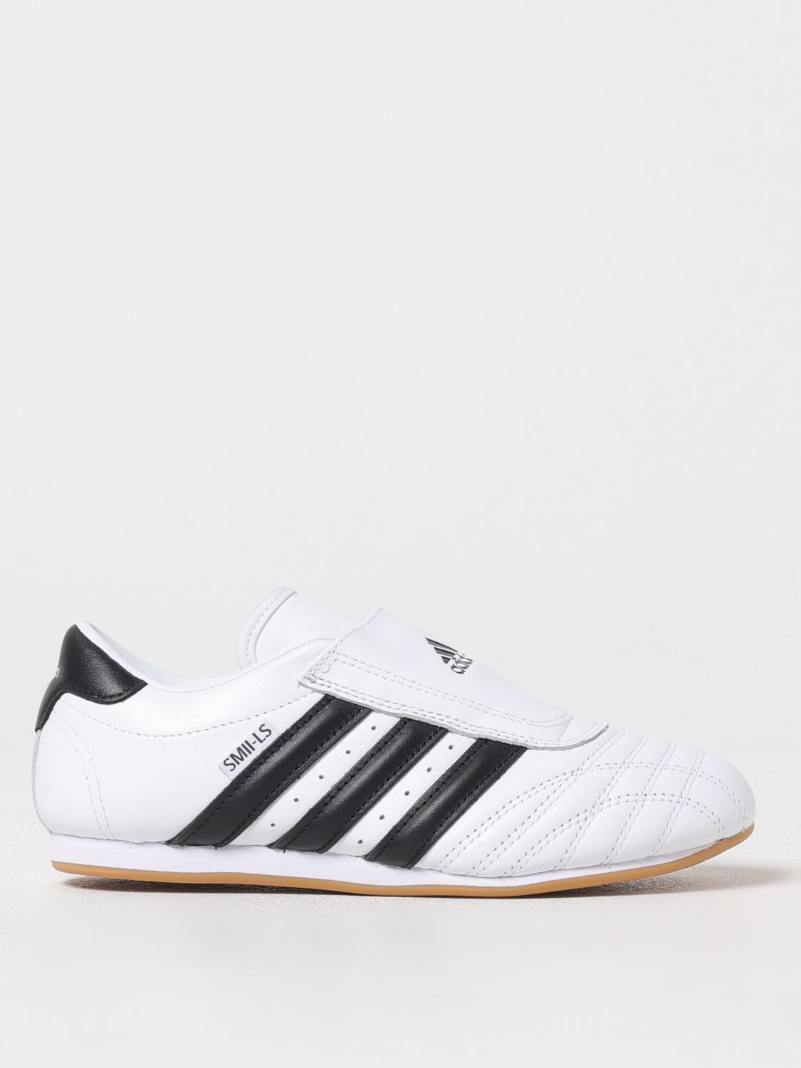 Adidas Originals Taekwondo Sneaker Quilted Rubber Sole Stripes In White