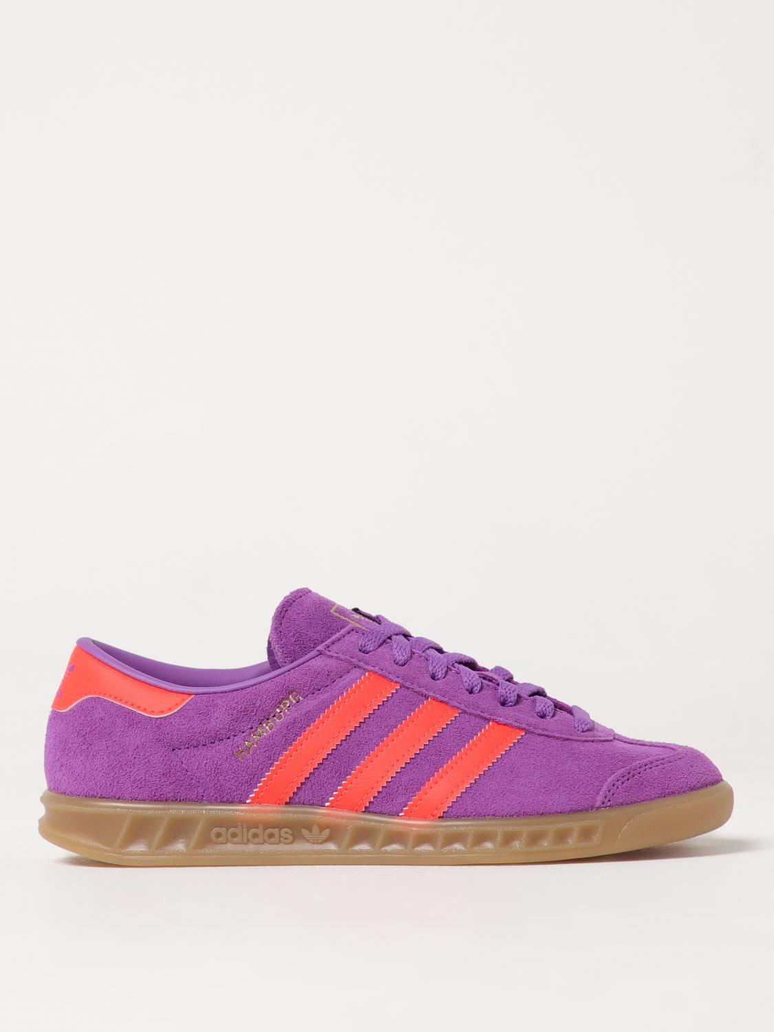 Adidas Originals Hamburg Sneakers In Violet