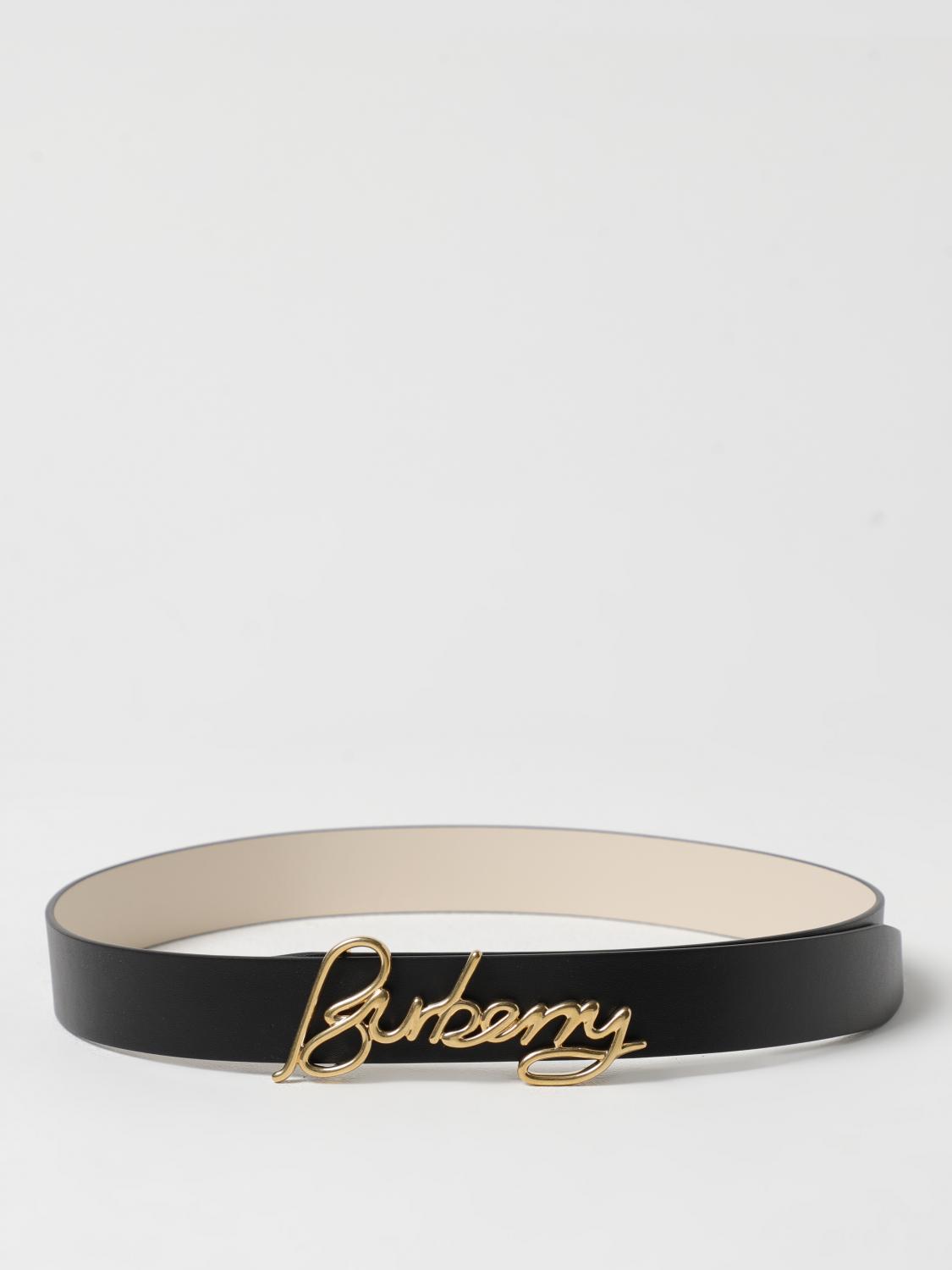 Burberry BURBERRY Belt Woman color Black　BURBERRY ベルト ウーマンカラー ブラック