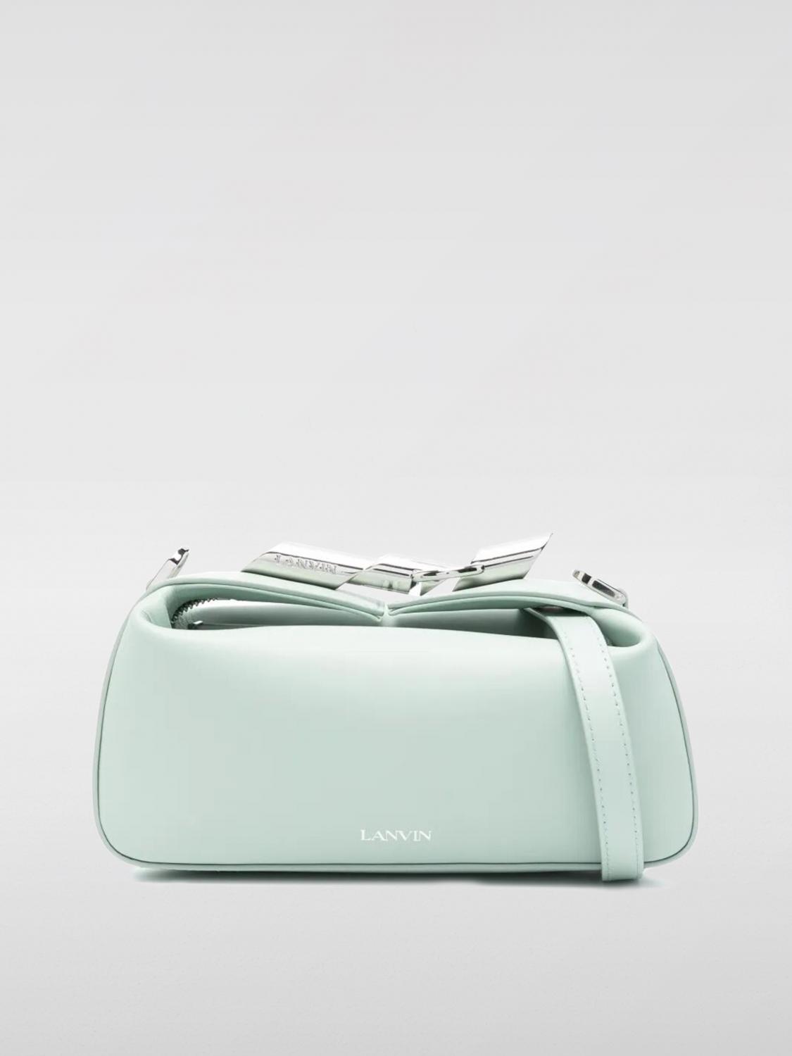 Shop Lanvin Mini Bag  Woman Color Water