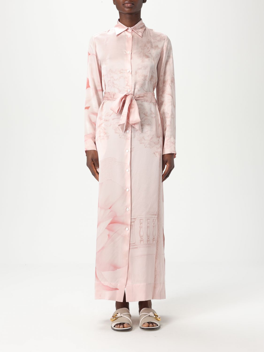 Kiton Jumpsuits Woman Color Pink In Pink