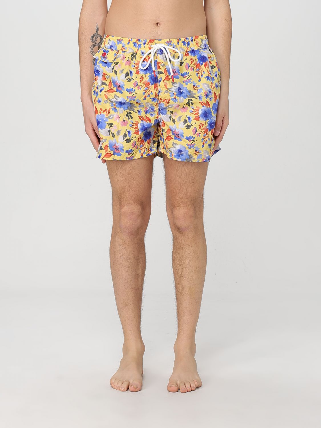 Shop Kiton Swimsuit Men Color Multicolor