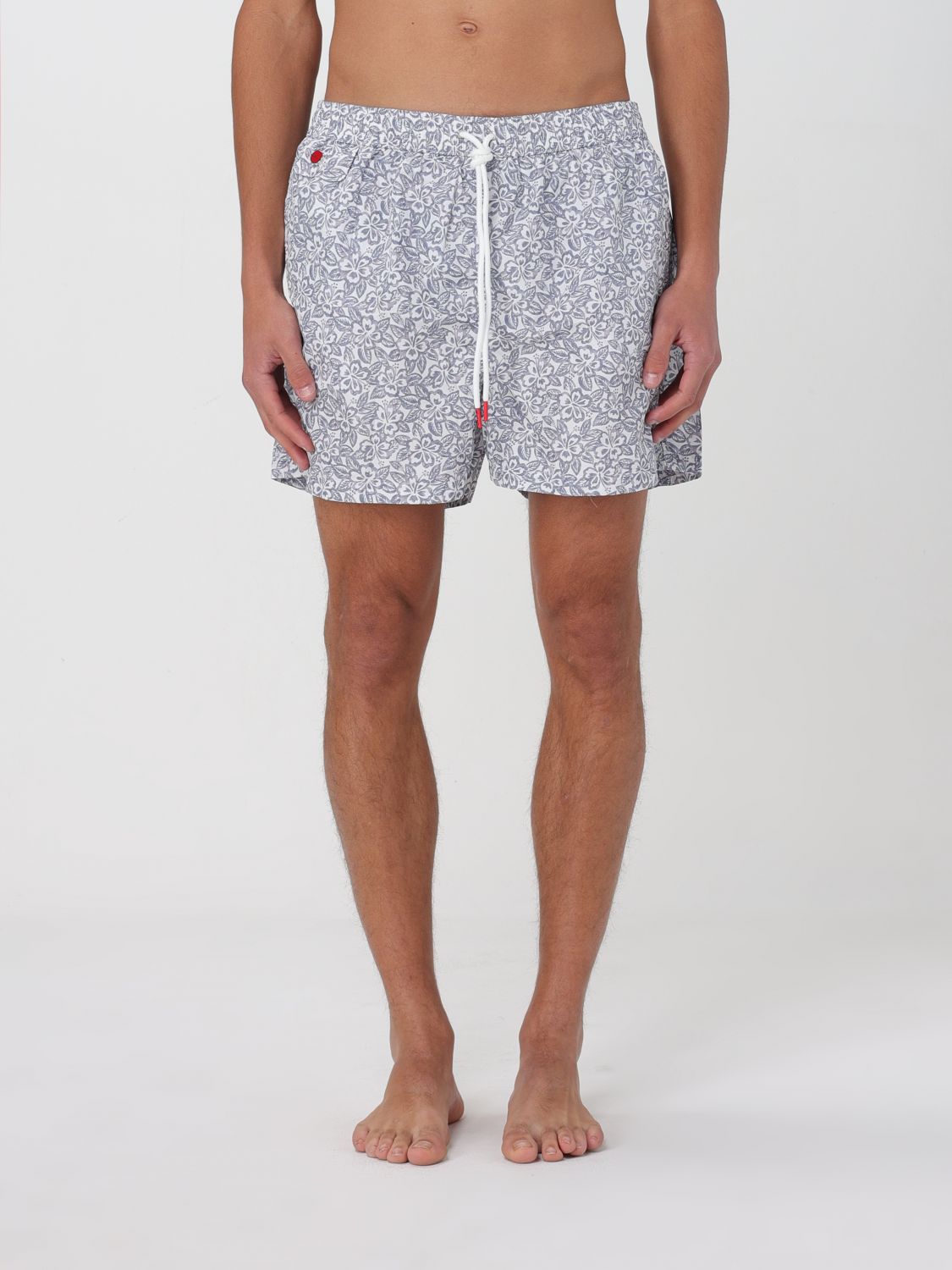 Shop Kiton Swimsuit Men Color Blue