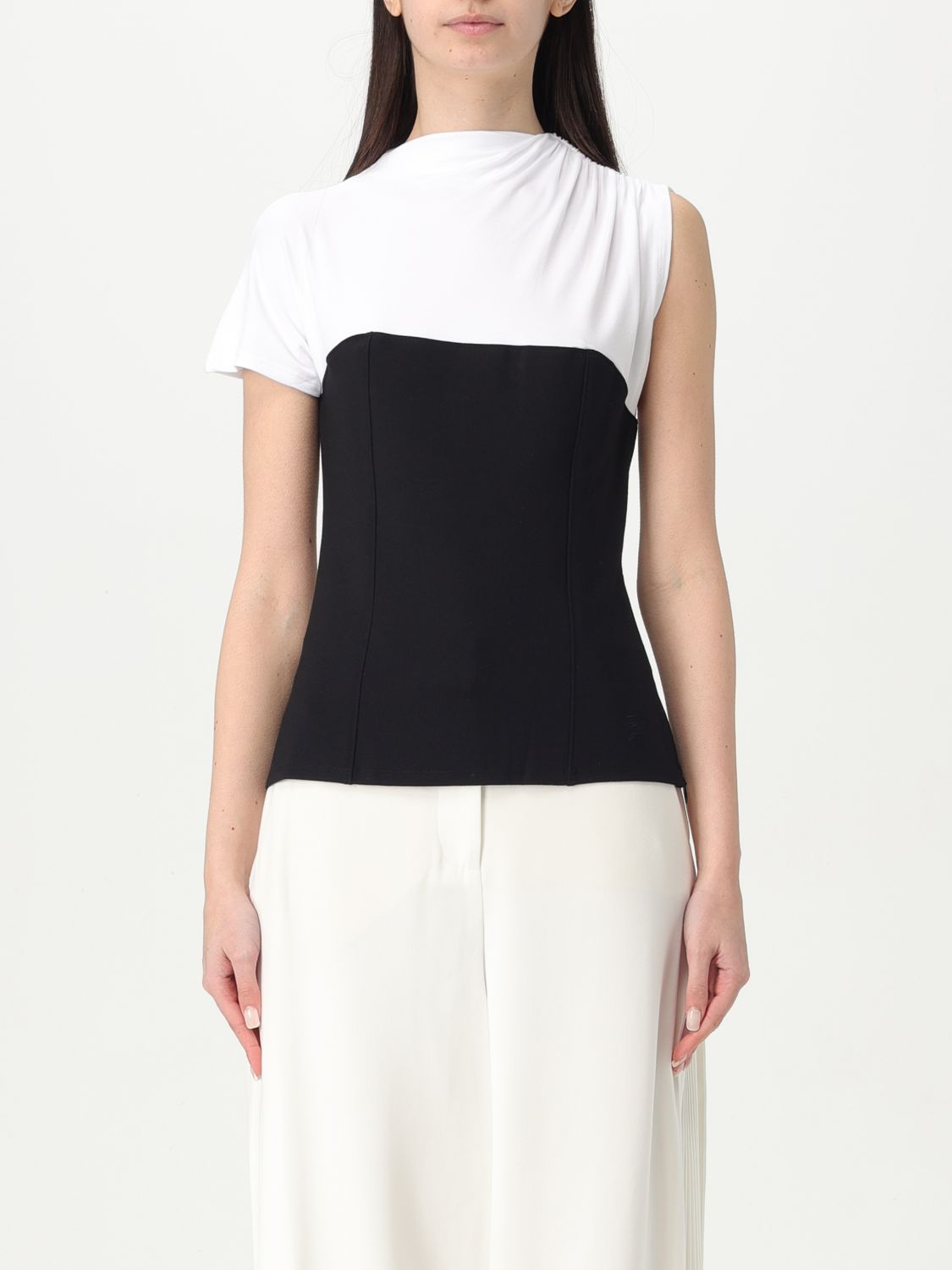 Shop Karl Lagerfeld T-shirt Woman Color White