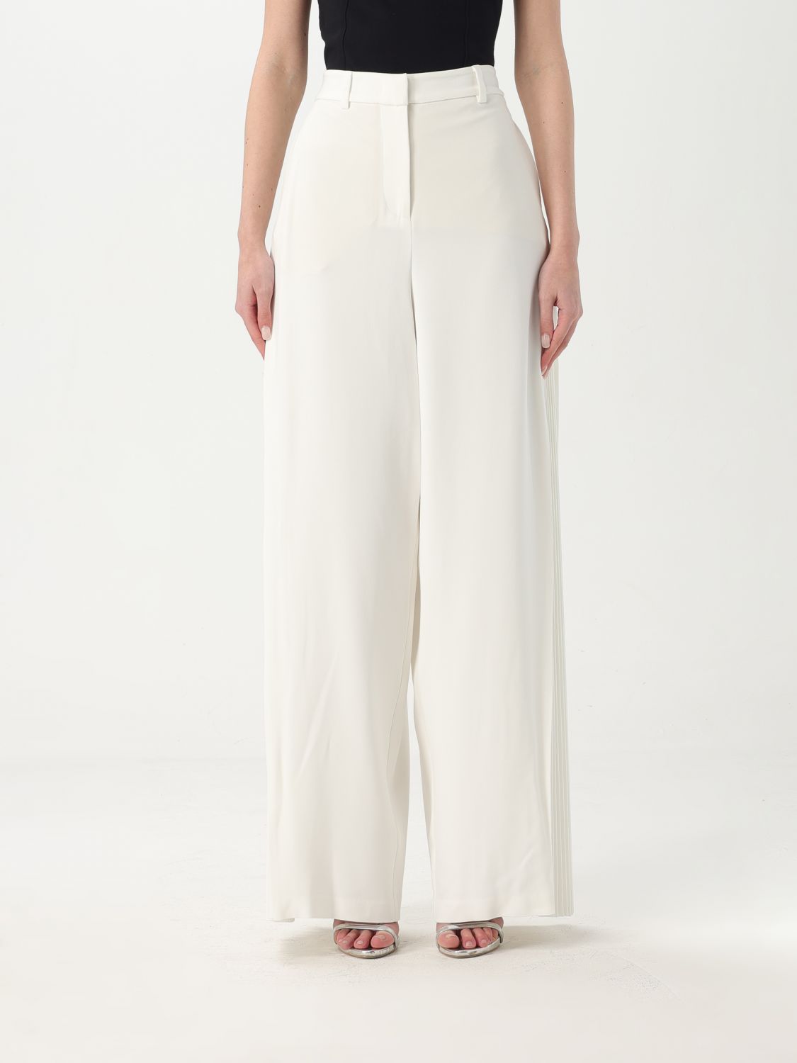 Karl Lagerfeld Pants Woman Color White In White