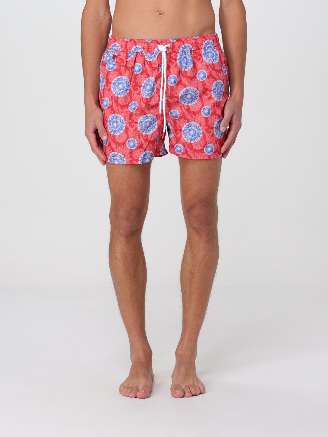 Kiton Swimsuit  Men Color Red In Red