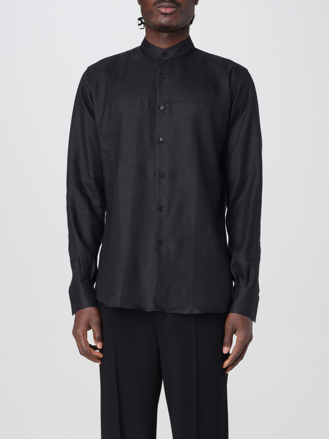 Karl Lagerfeld Shirt  Men Color Black In Black