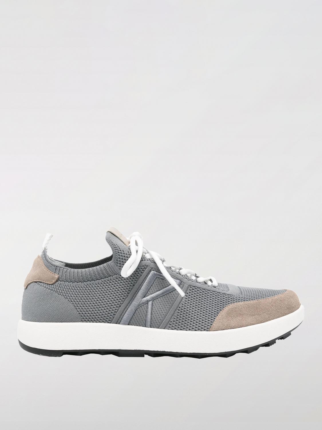 Kiton Sneakers  Men Color Grey In Grey