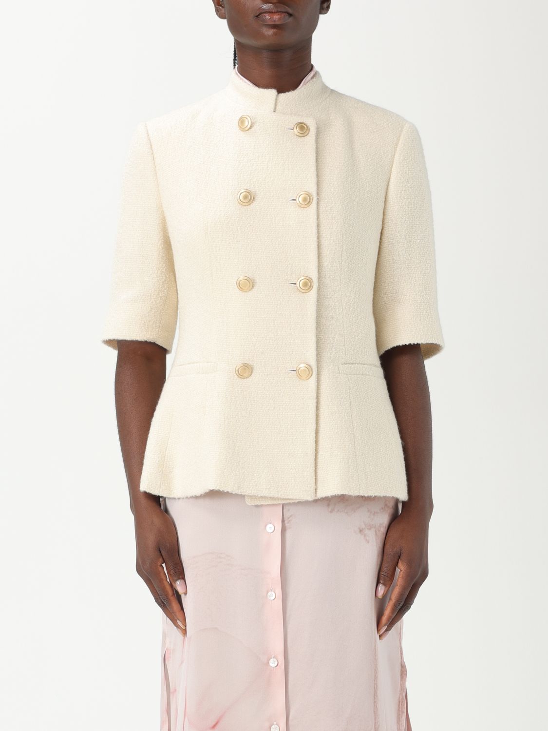 Blazer KITON Woman color White