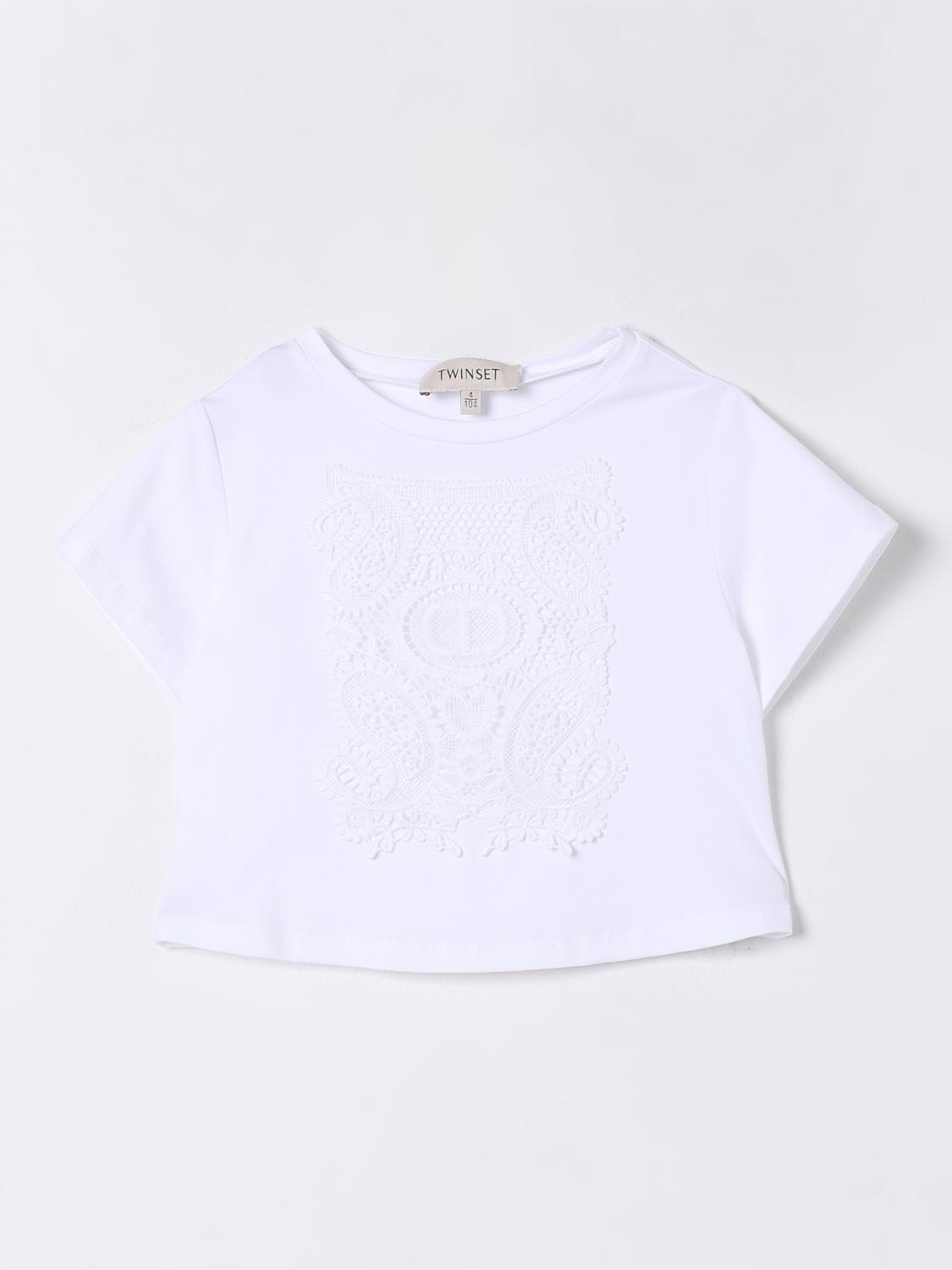 TWINSET T-Shirt Kinder Farbe Weiß