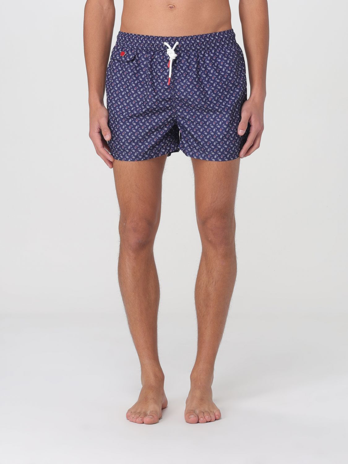 Shop Kiton Swimsuit Men Color Marine