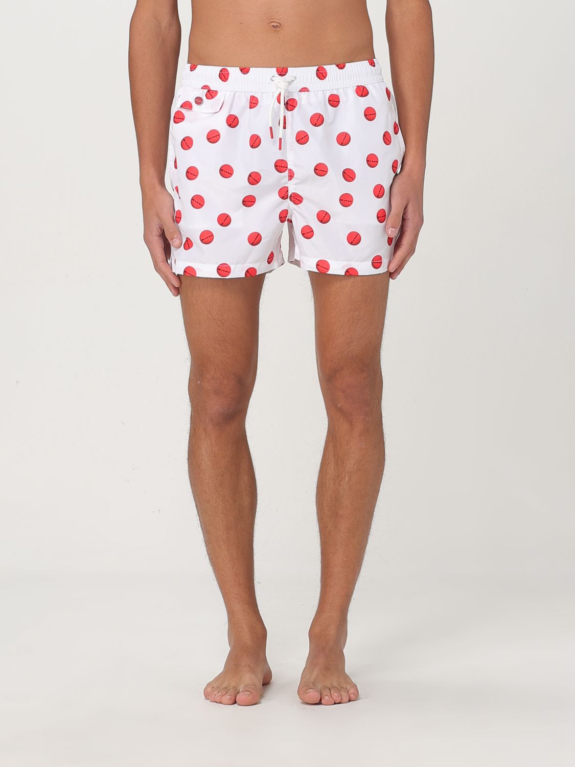 Shop Kiton Swimsuit Men Color Multicolor