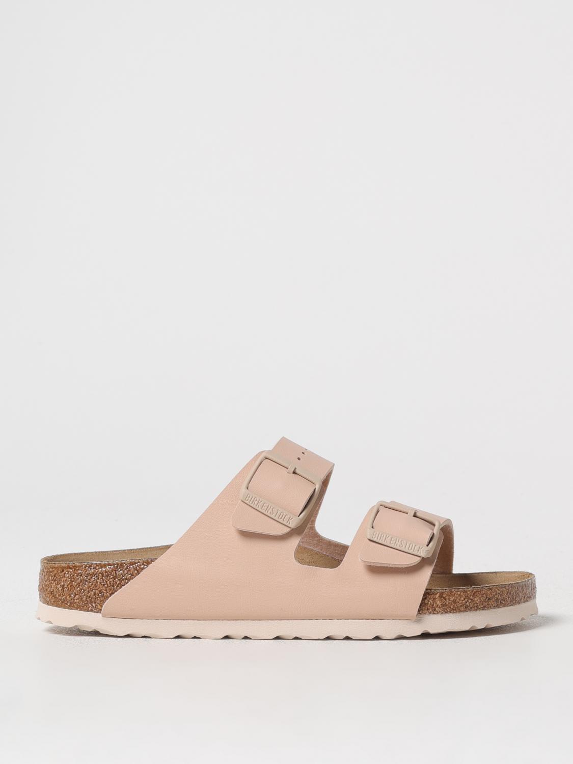 Birkenstock Flat Sandals  Woman Color Beige In Beige