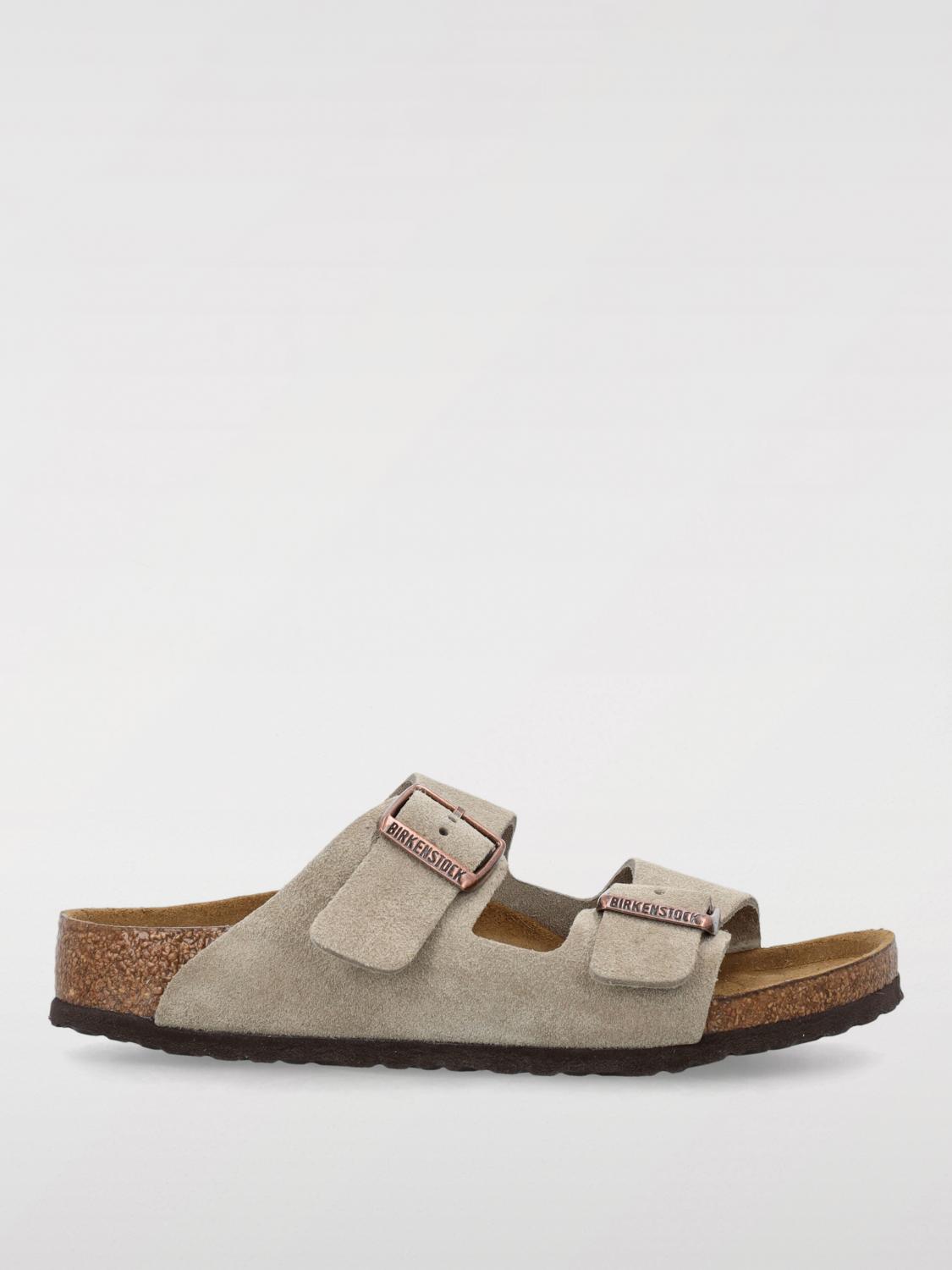 Birkenstock Arizona Sandals In Beige