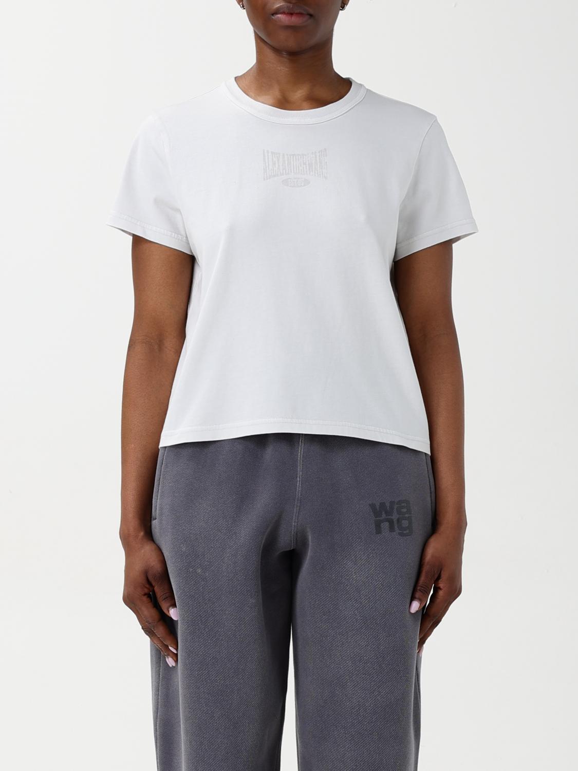 Alexander Wang White T-shirt With Logo In White
