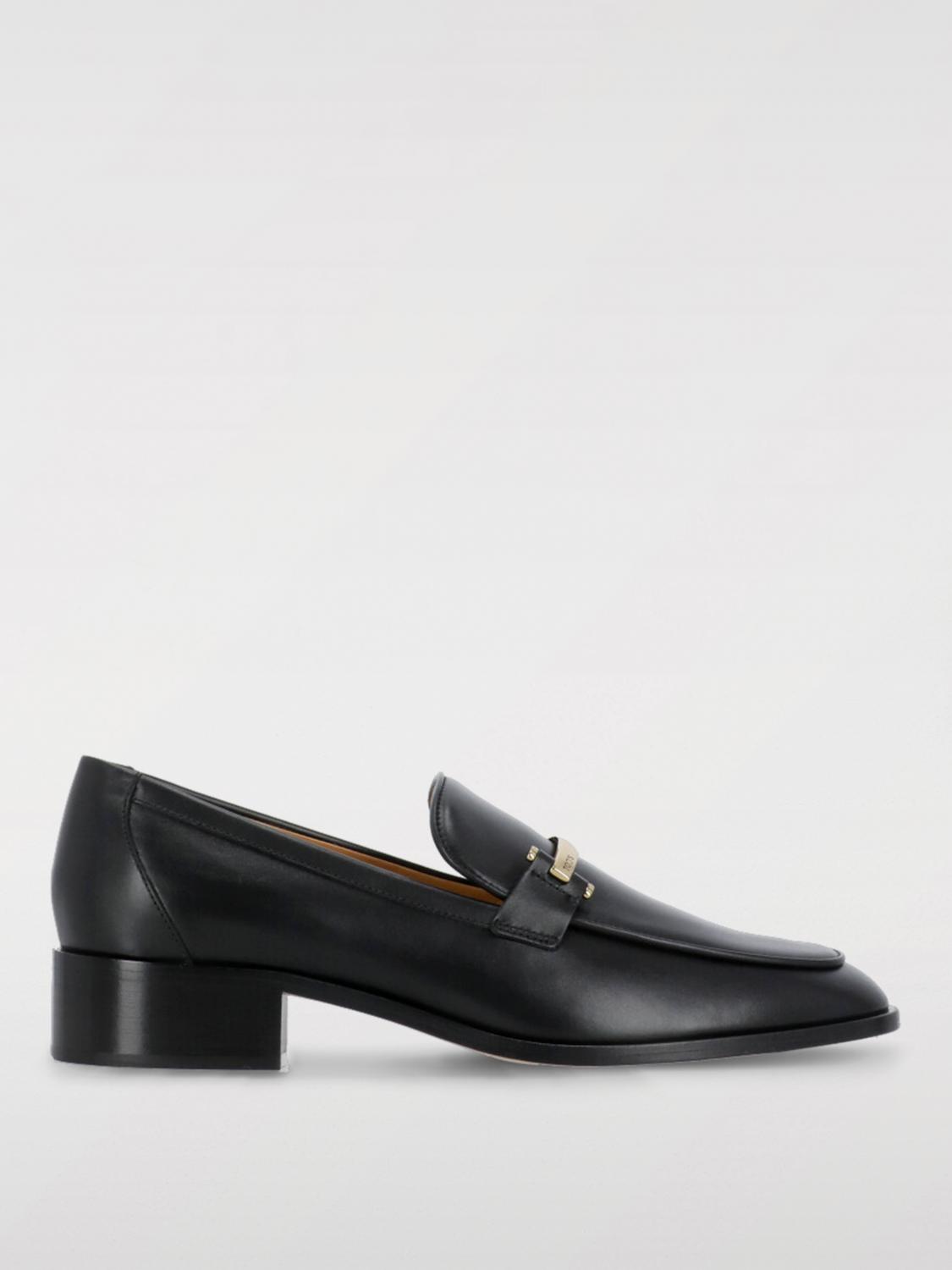 Tod's Loafers Woman Color Black In Black