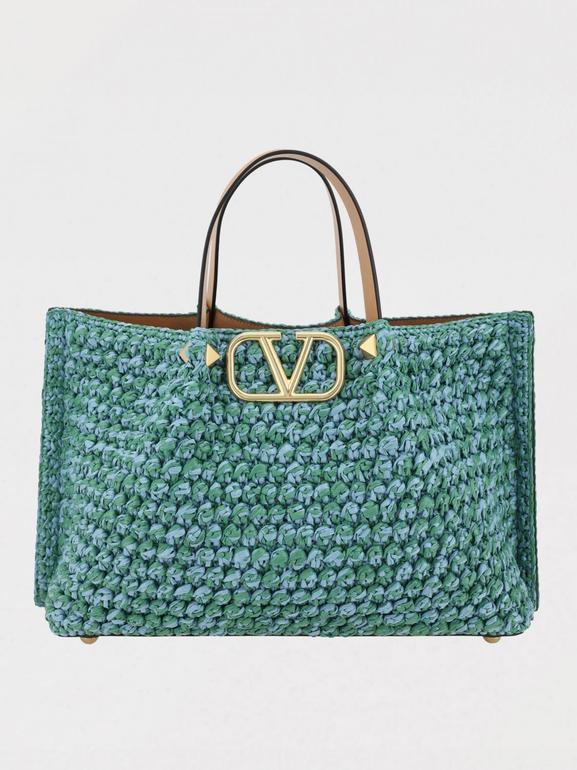 Shop Valentino Handbag Garavani Woman Color Green