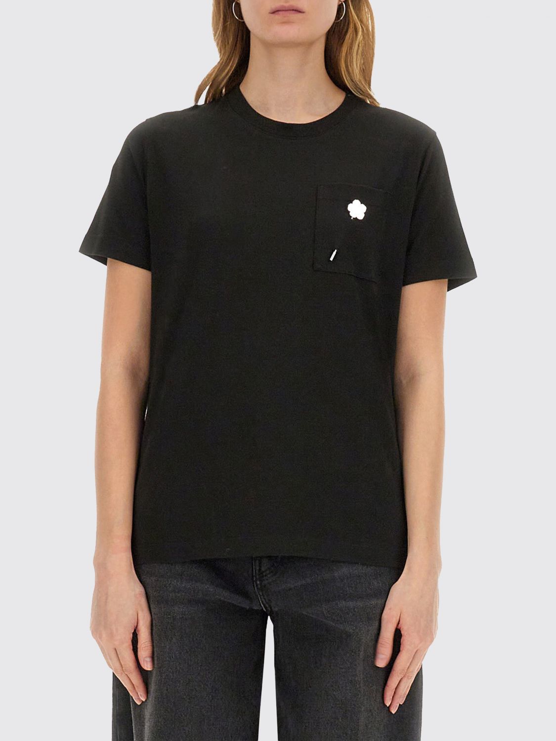 Kenzo T-shirt Woman Color Black In Black