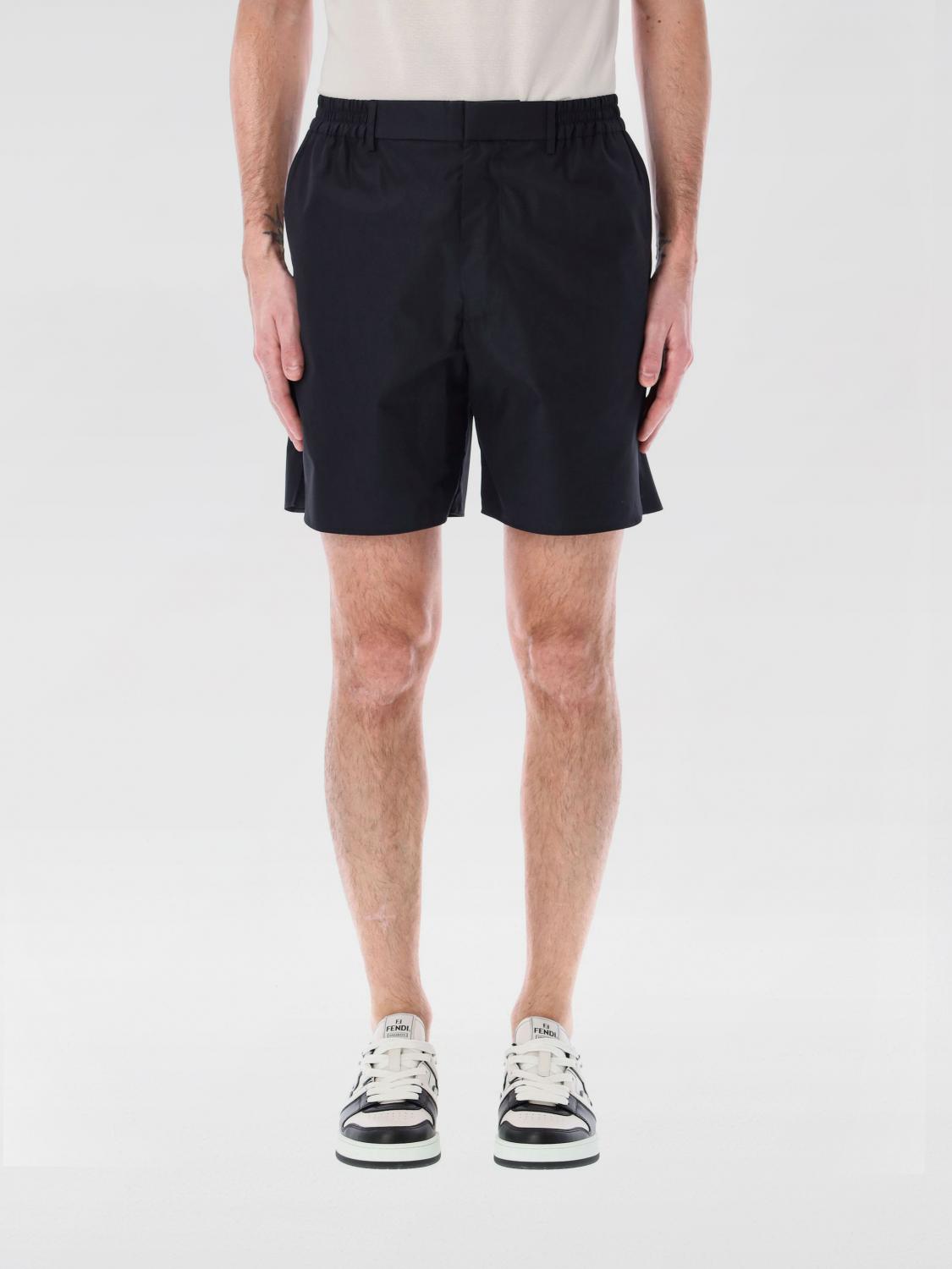 Short FENDI Men color Black