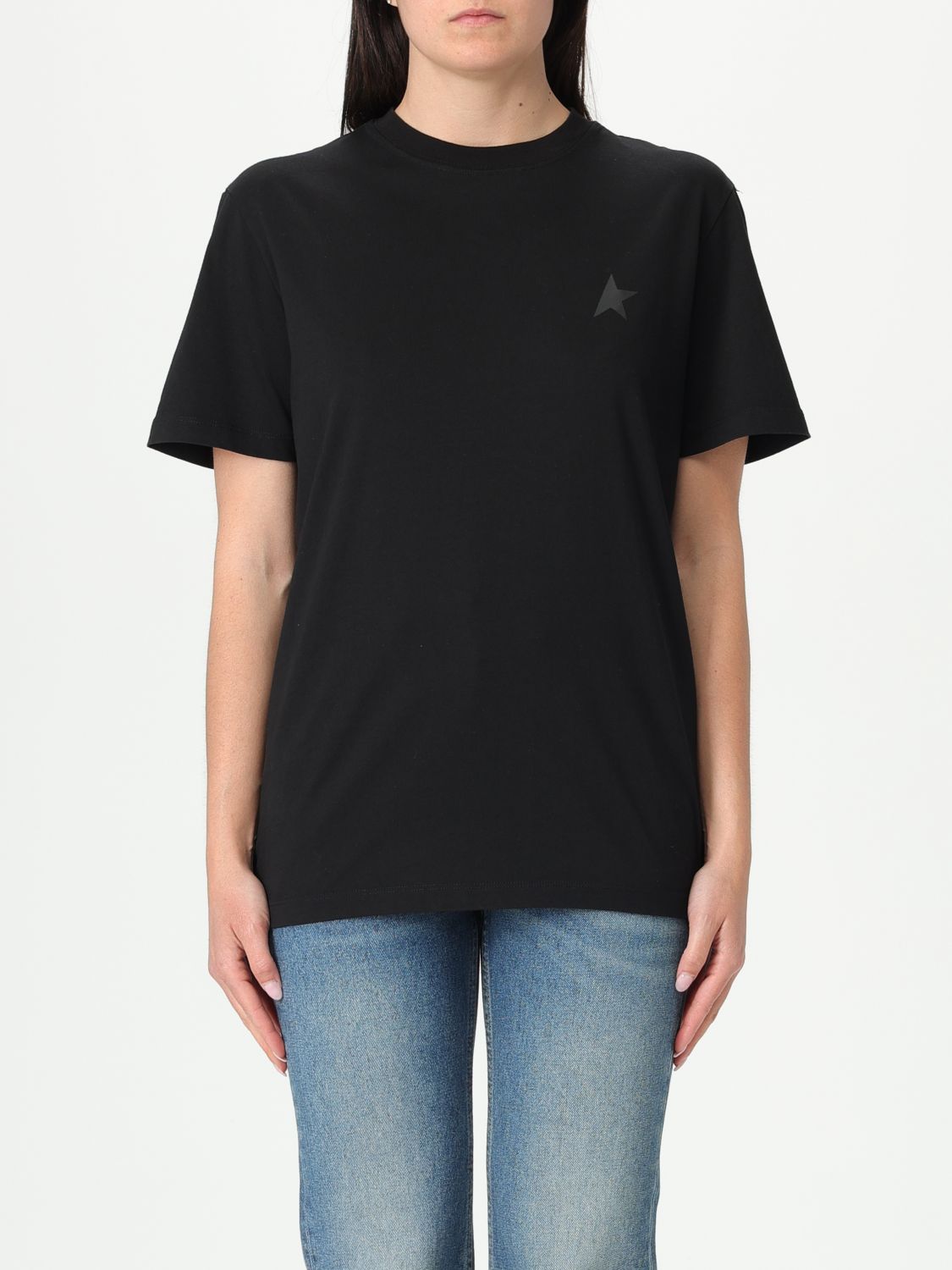 Golden Goose T-shirt  Woman Colour Black
