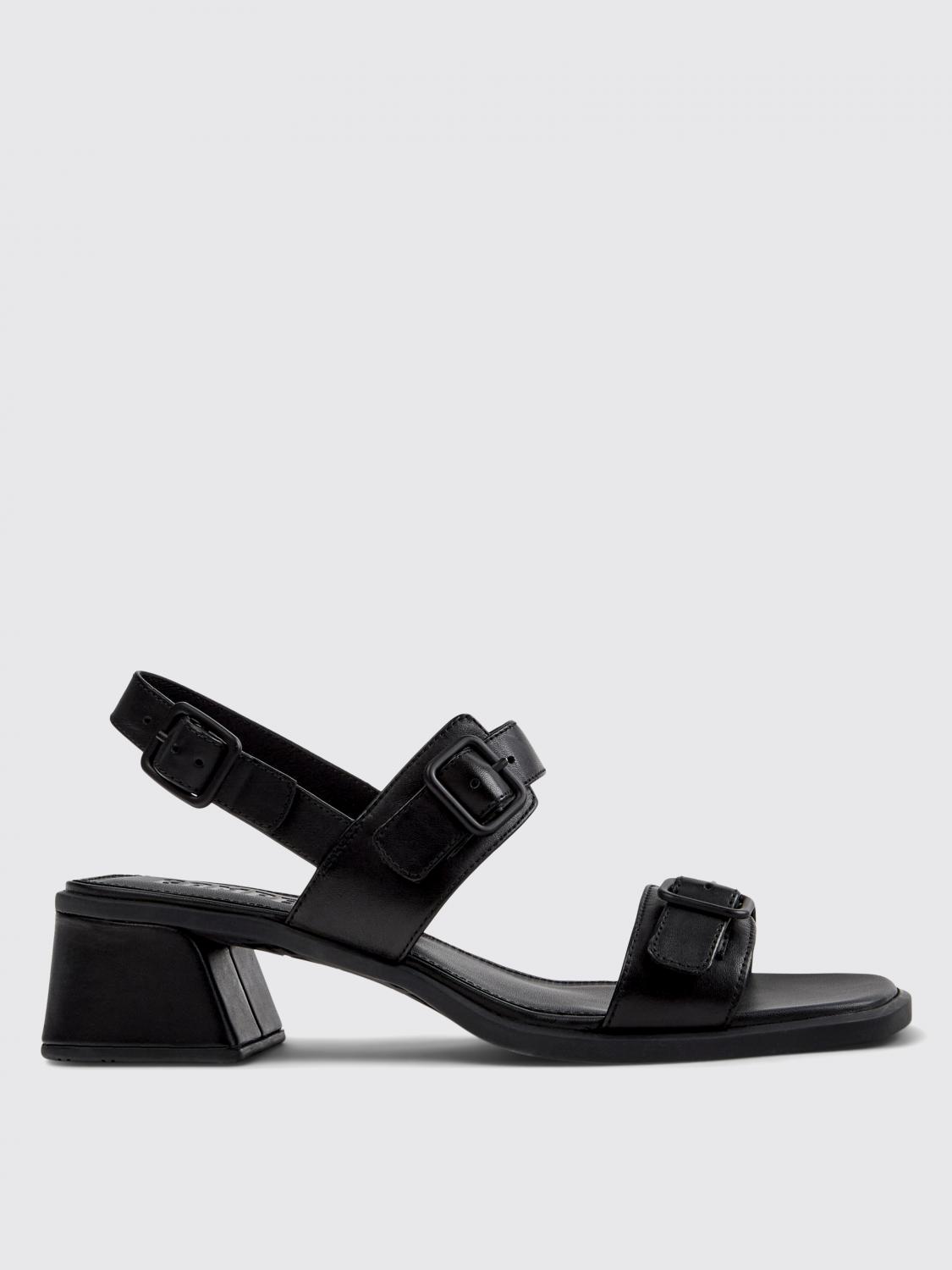 Camper Heeled Sandals  Woman Color Black In Black