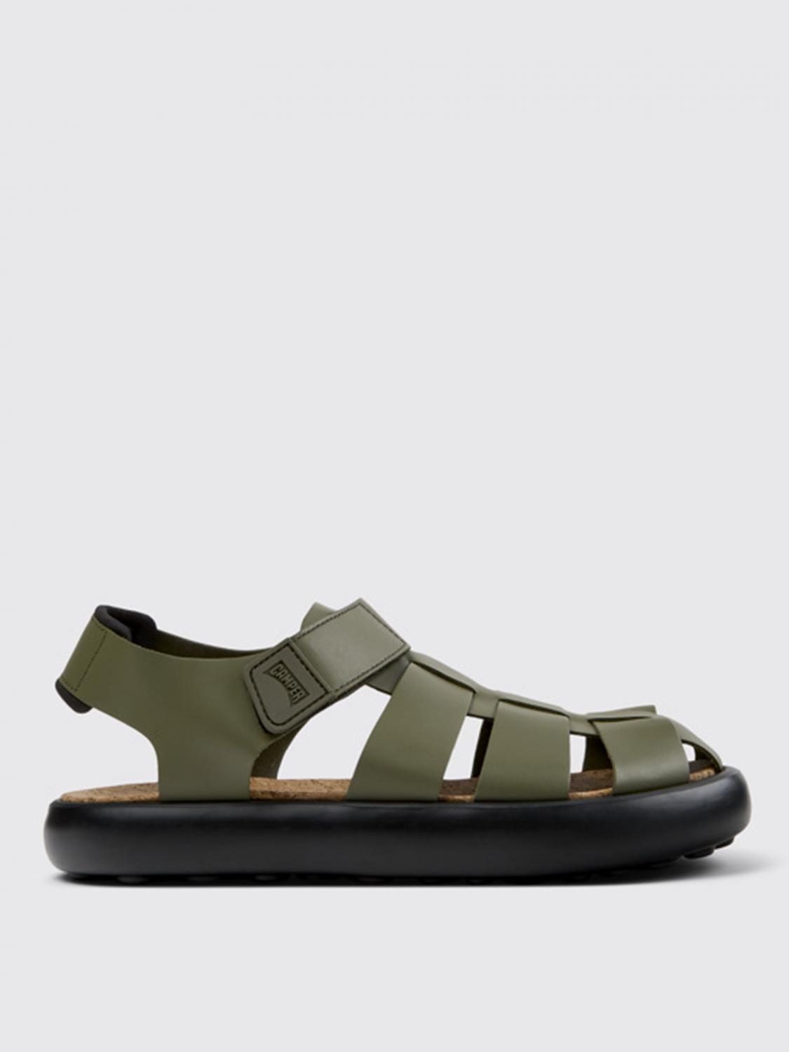 Camper Pelotas Flota Fisherman Sandal In Grün