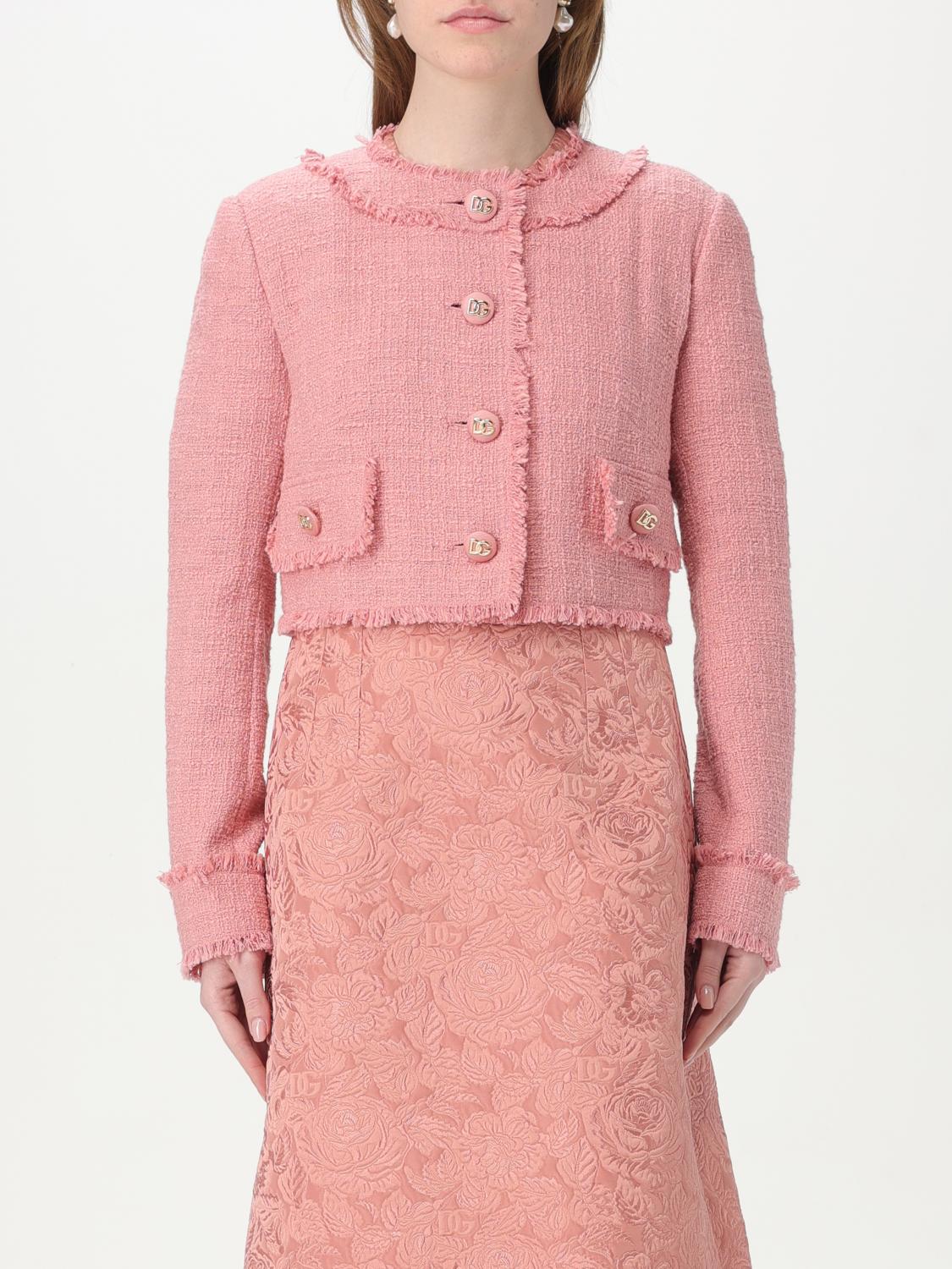 Jacket DOLCE & GABBANA Woman color Pink