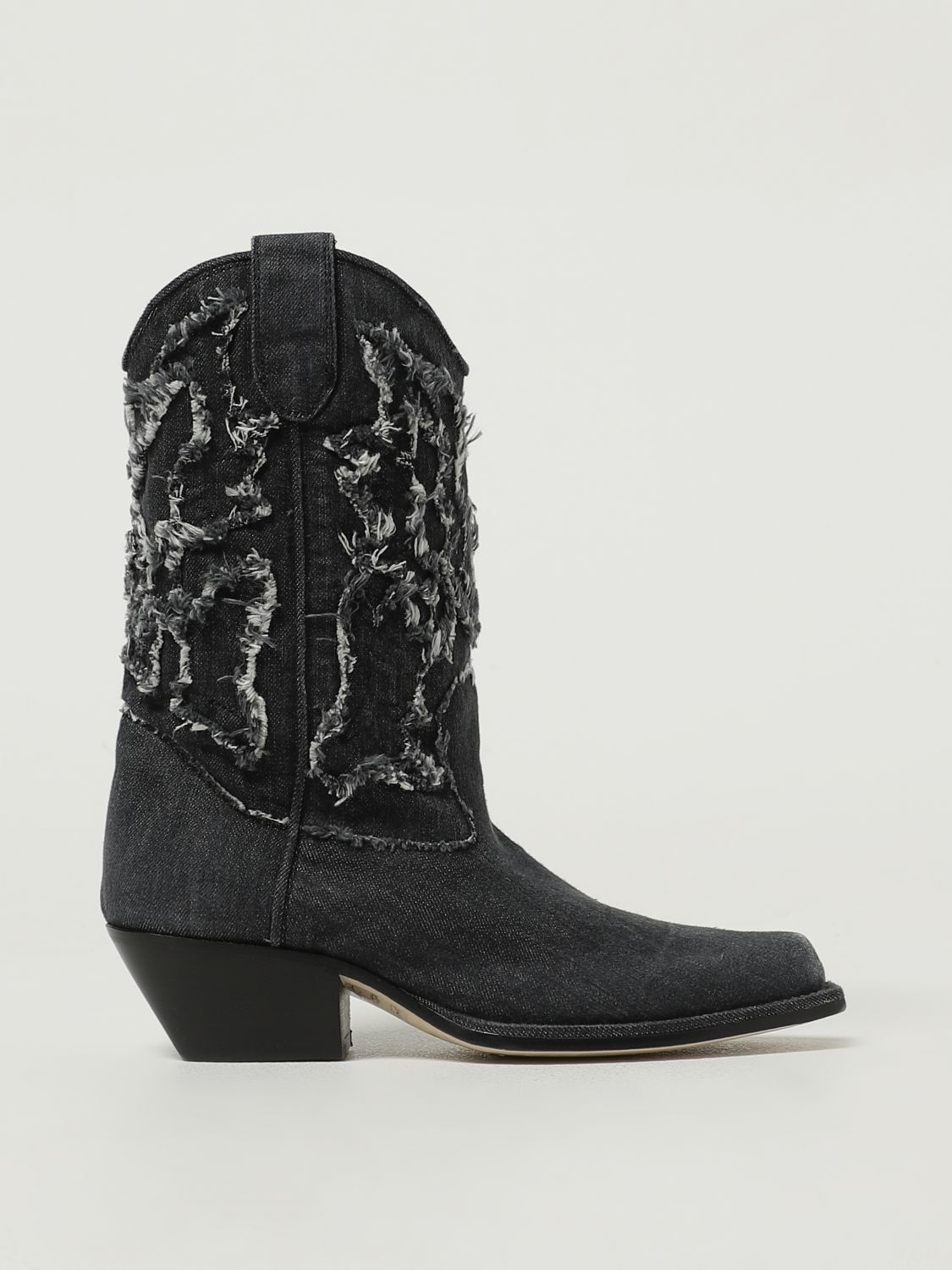 Shop Vic Matie Boots Vic Matié Woman Color Black