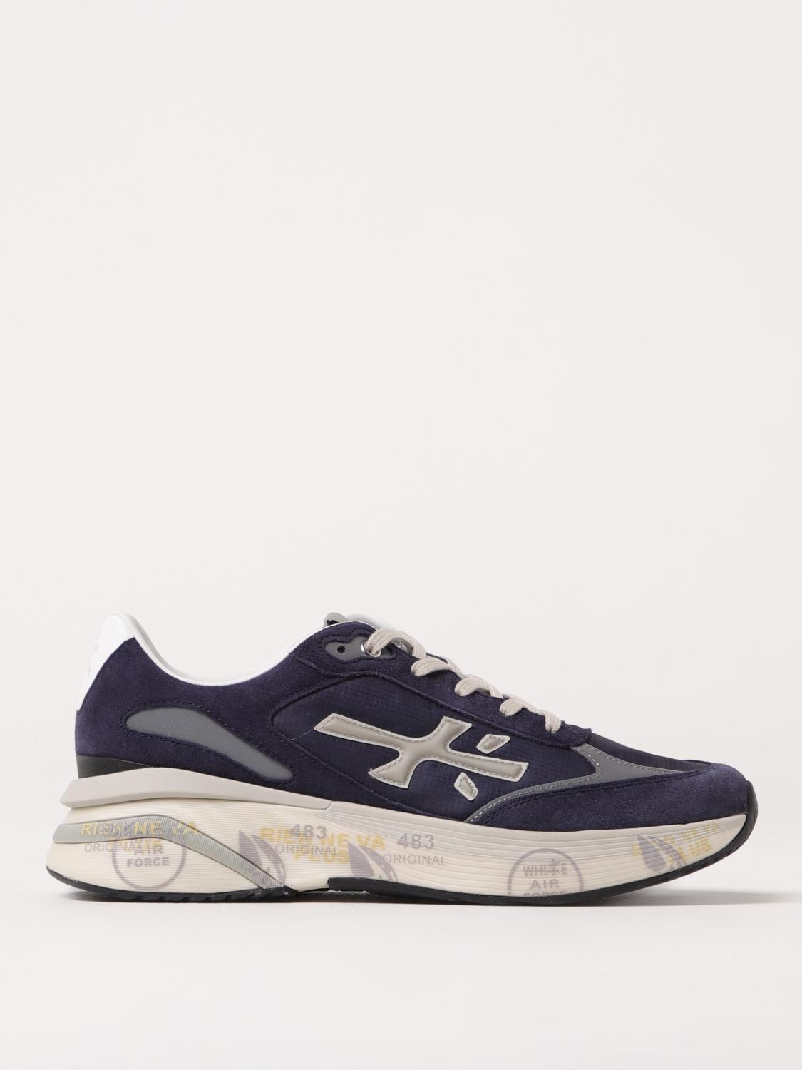 Premiata Sneakers Men Color Blue In Blue
