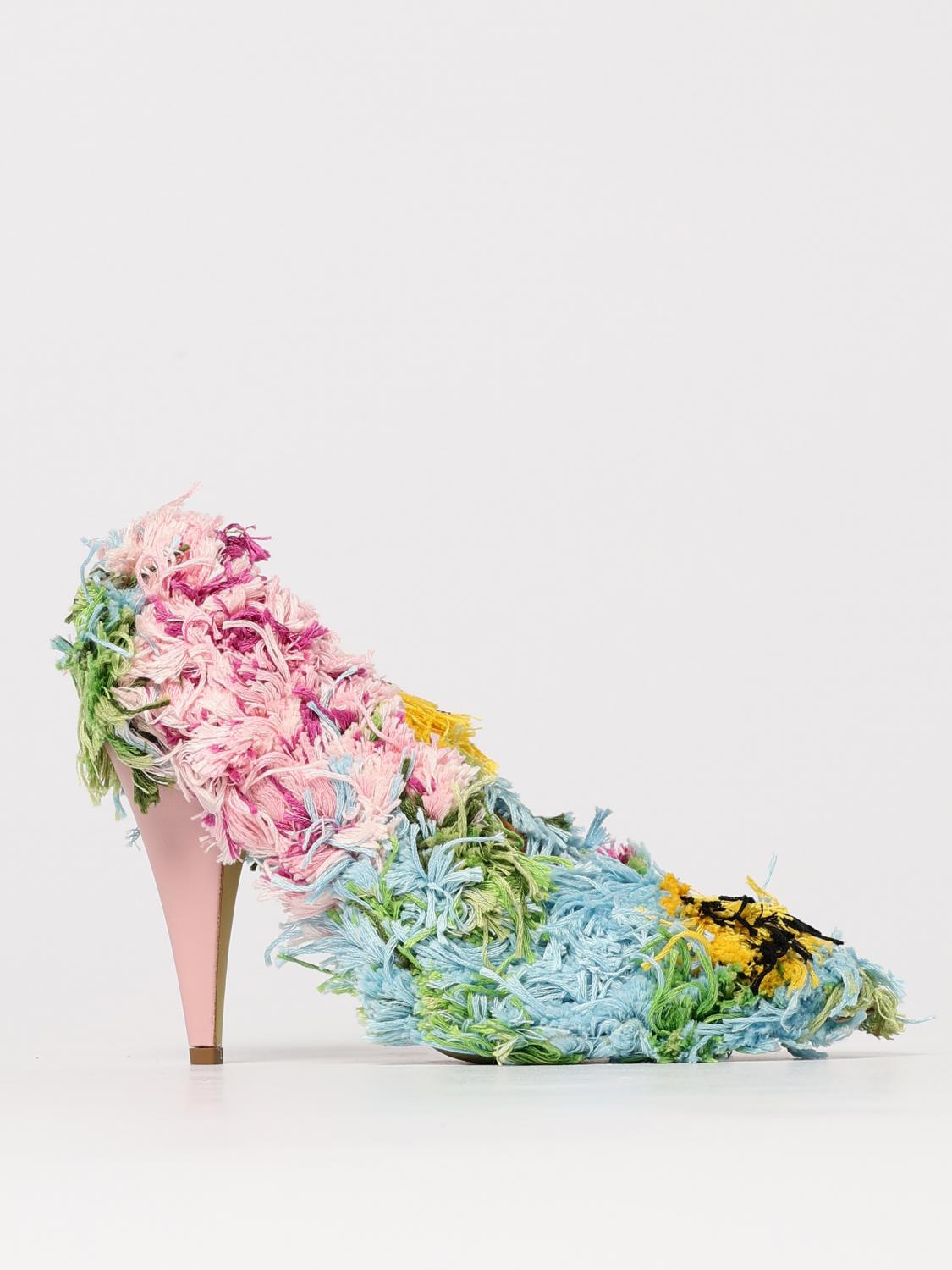 Moschino Pumps Couture Woman Color Multicolor In Multicolor