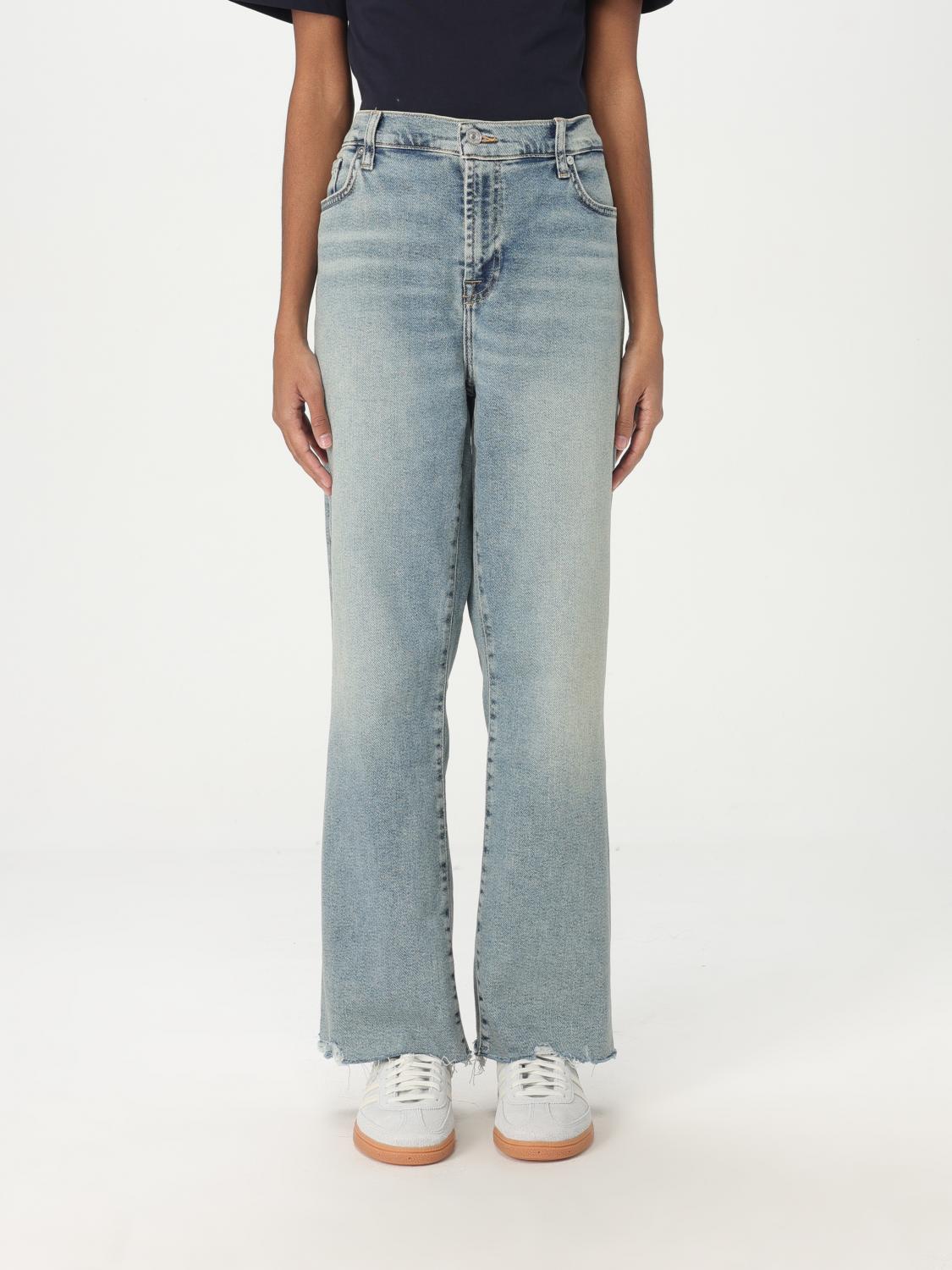 7 For All Mankind Jeans  Damen Farbe Blau In Blau