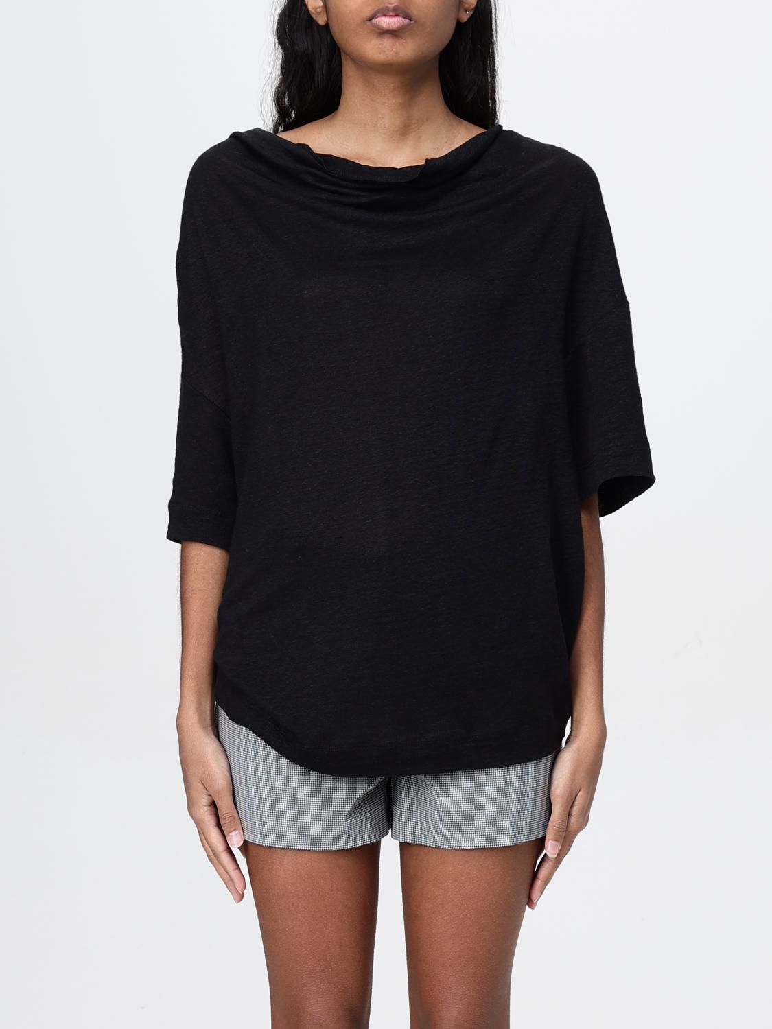 Shop Pinko T-shirt Woman Color Black