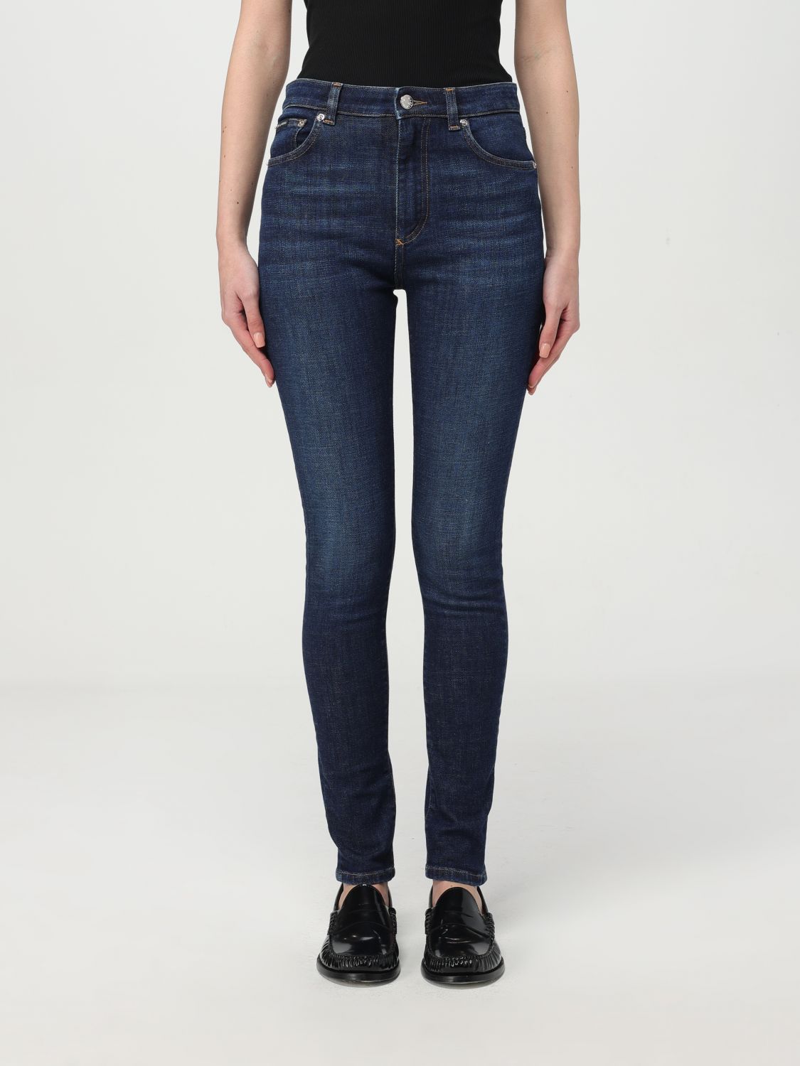 Dolce & Gabbana High-rise Skinny Jeans In Blue
