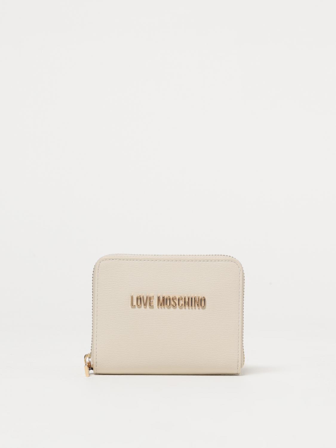 Love Moschino Geldbeutel Damen Farbe Ivory In Ivory