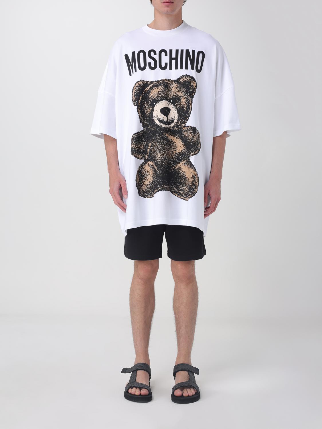 Moschino Oversized T-shirt Maxi Teddy Bear In Multicolor