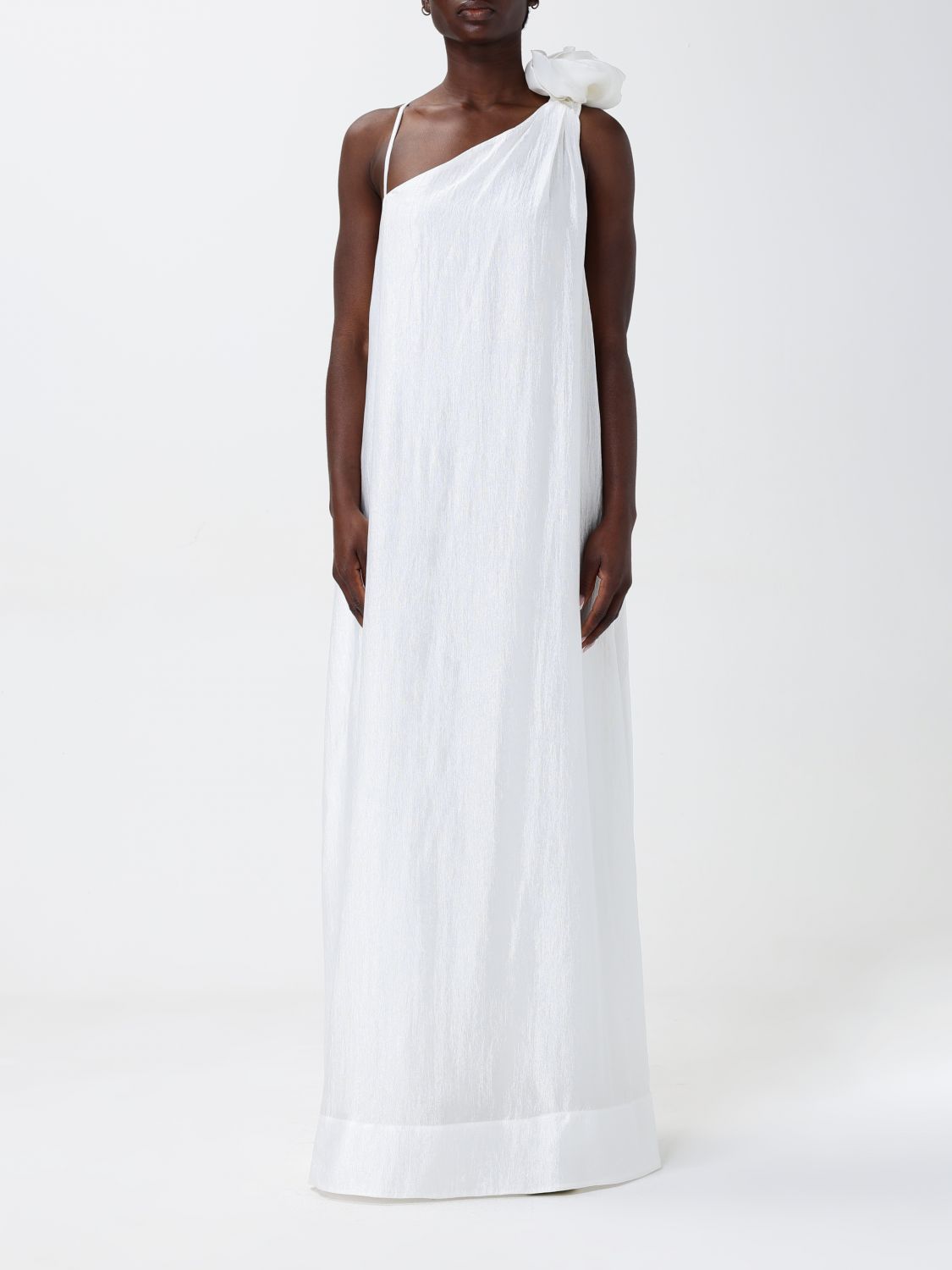 MES DEMOISELLES DRESS MES DEMOISELLES WOMAN COLOR WHITE G69238001