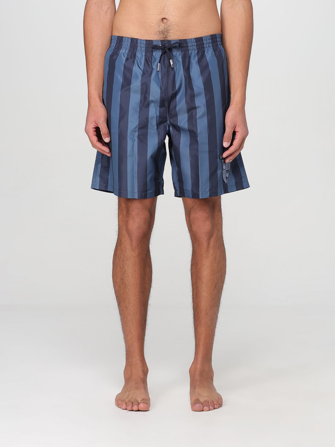 Shop Fendi Short Men Color Blue