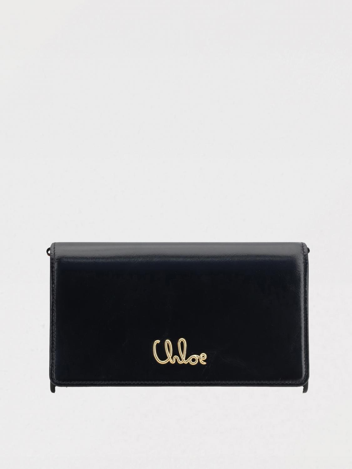 Chloé Iconic Clutch Bag In Schwarz