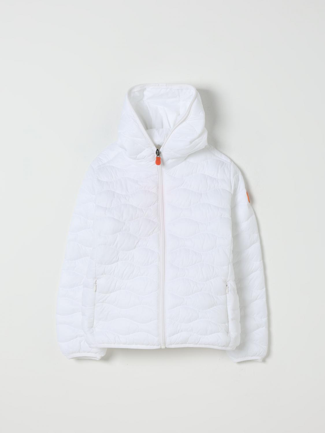Save The Duck Jacket Kids Color White In White
