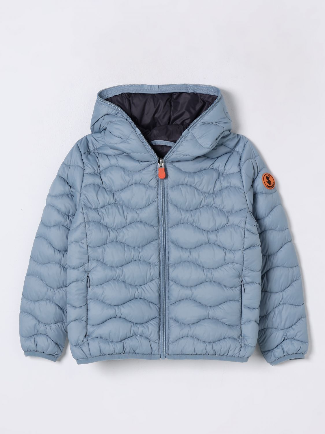 SAVE THE DUCK JACKET SAVE THE DUCK KIDS COLOR GNAWED BLUE G69444011