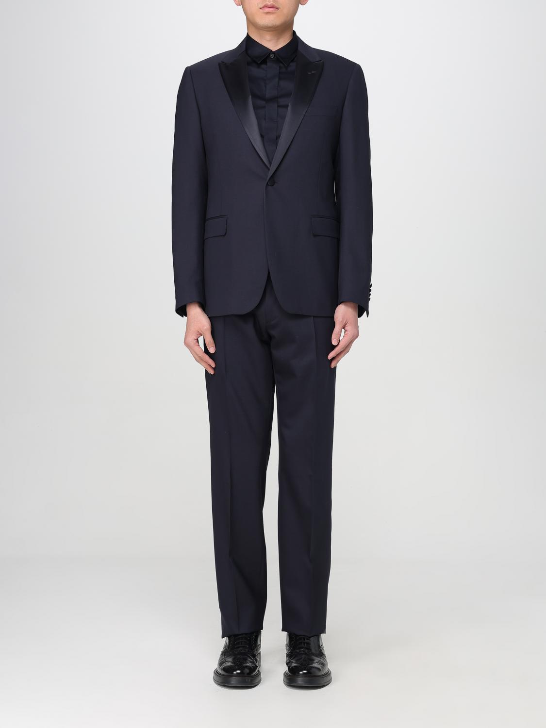 Lardini Suit Men Color Blue In Blue