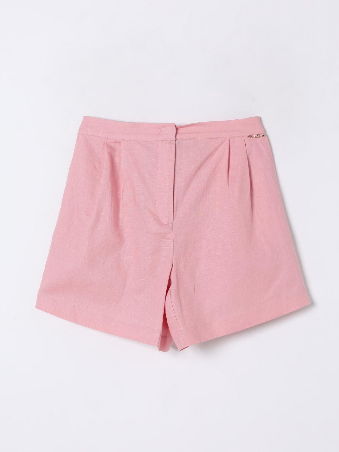 Twinset Short Kids Color Pink In Pink